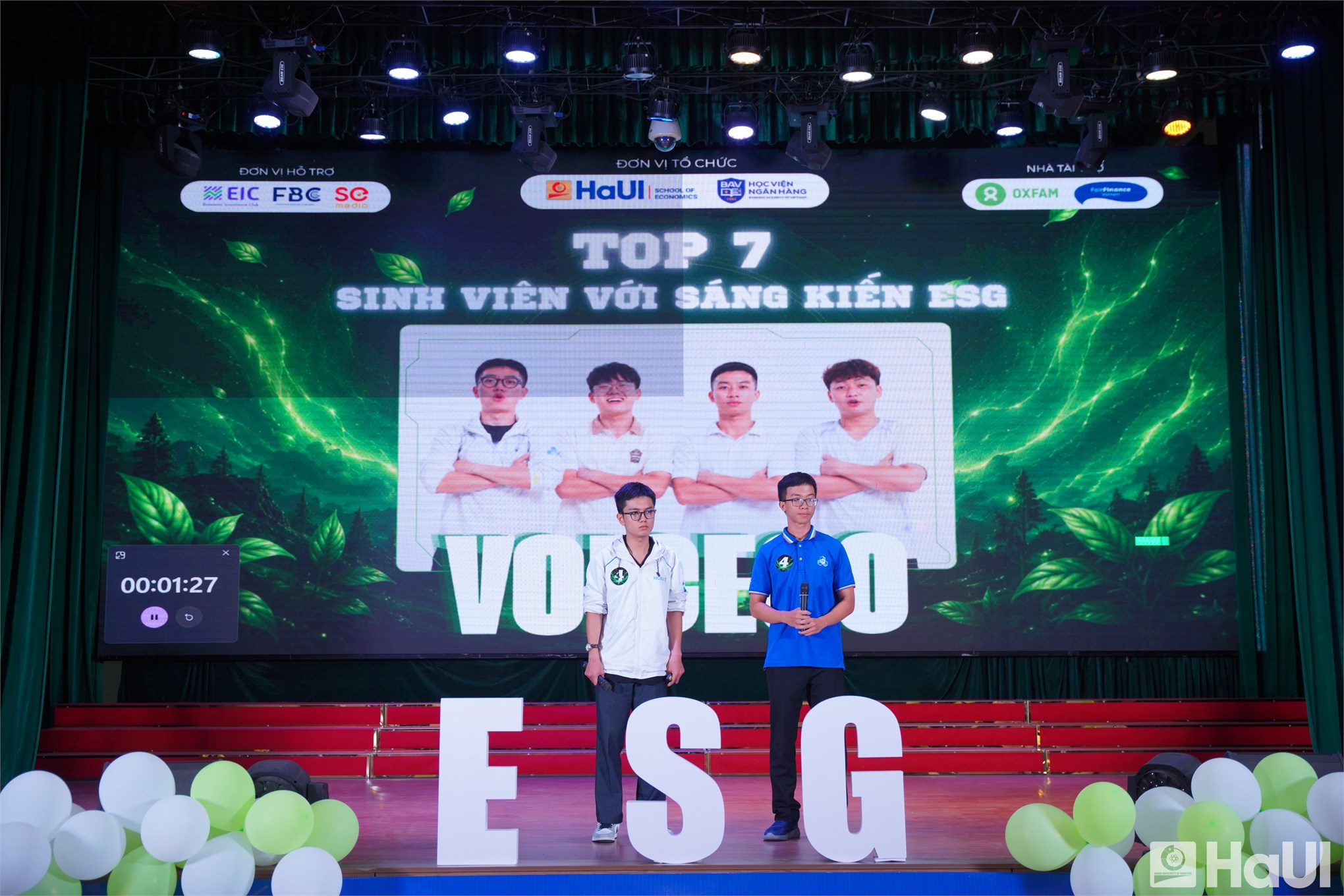 Chung kết “Sinh viên với Sáng kiến ESG” mùa 3: ESG qua lăng kính sinh viên