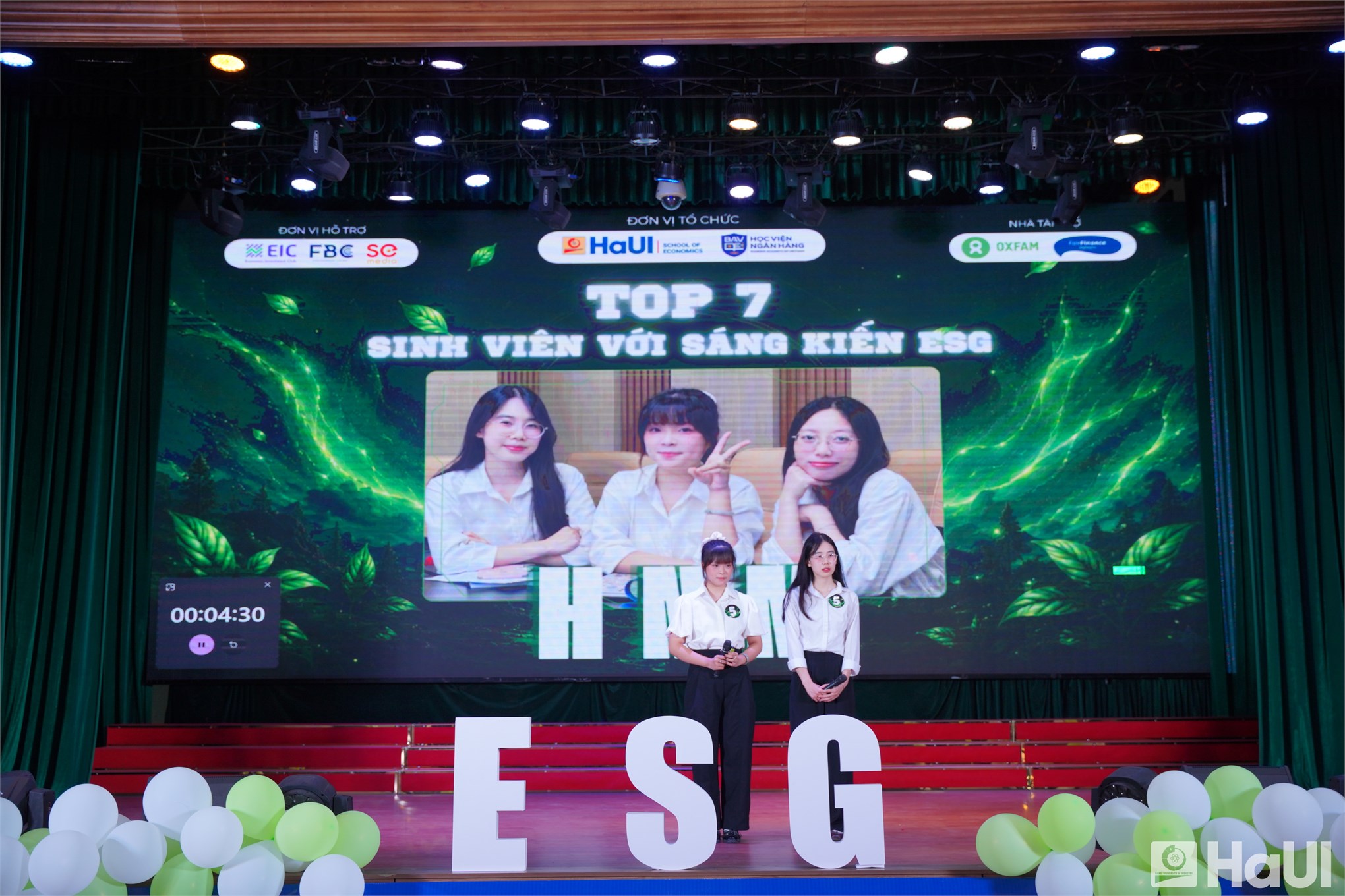 Chung kết “Sinh viên với Sáng kiến ESG” mùa 3: ESG qua lăng kính sinh viên