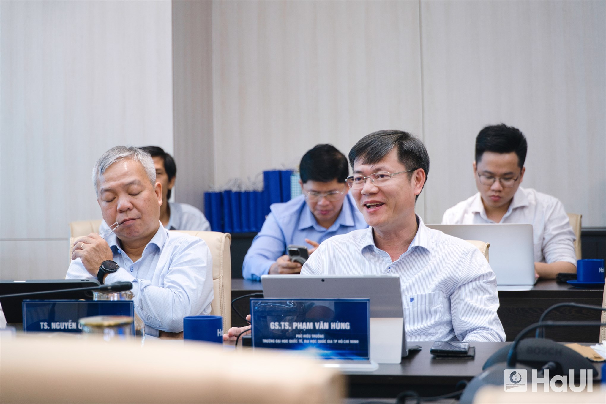 Đại học Công nghiệp Hà Nội chia sẻ kinh nghiệm chuyển đổi số với Trường Đại học Quốc tế - ĐHQG TP.HCM