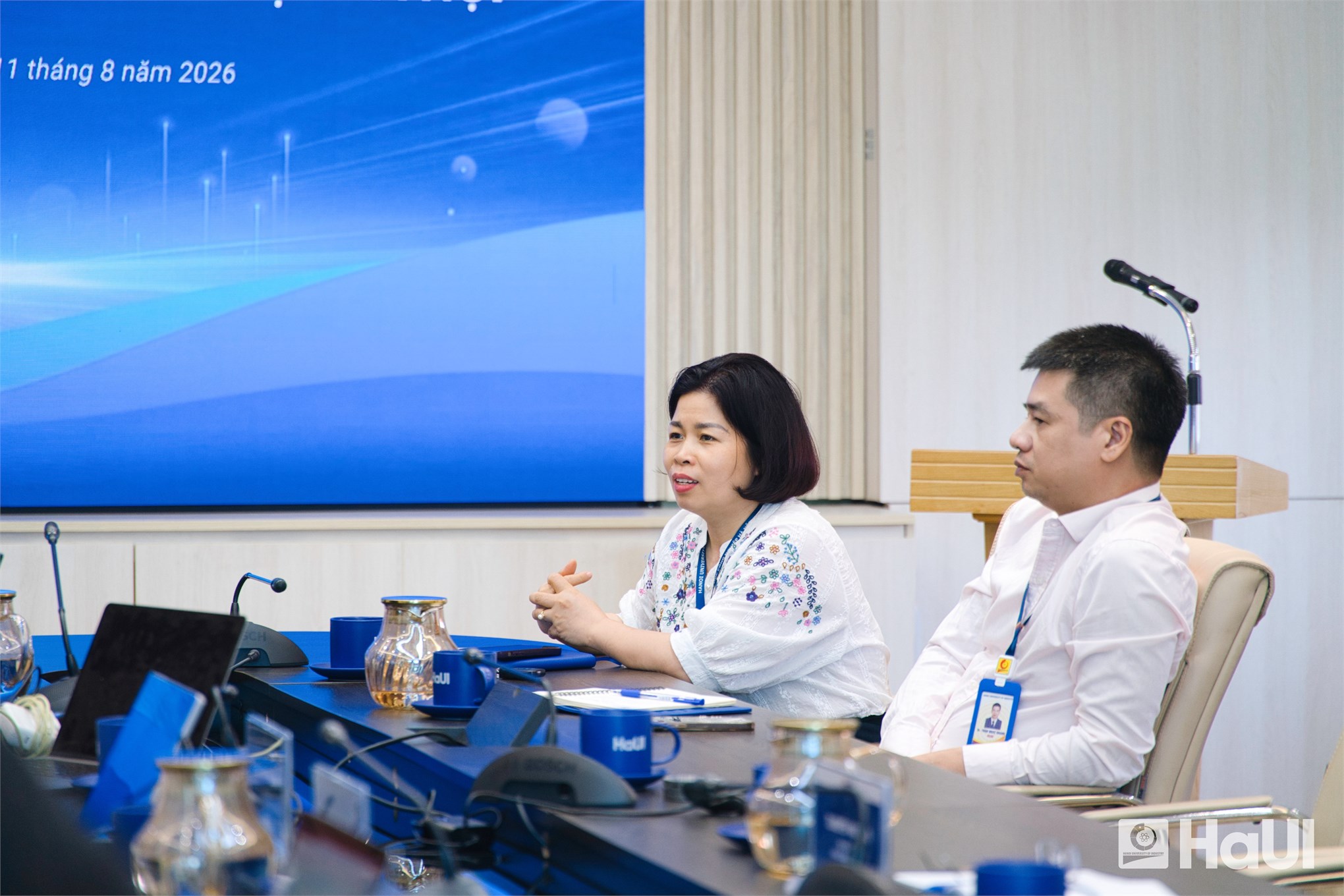 Đại học Công nghiệp Hà Nội chia sẻ kinh nghiệm chuyển đổi số với Trường Đại học Quốc tế - ĐHQG TP.HCM