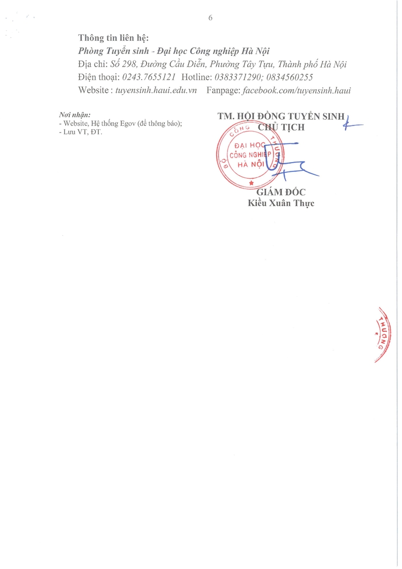 [baovephapluat] Điểm chuẩn Đại học Công nghiệp Hà Nội năm 2026 cao nhất 27,39 điểm