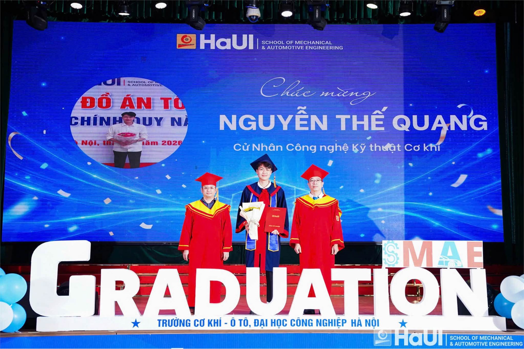 Từ giảng đường đến doanh nghiệp - Hành trình mới của tân khoa Trường Cơ khí - Ô tô, HaUI.