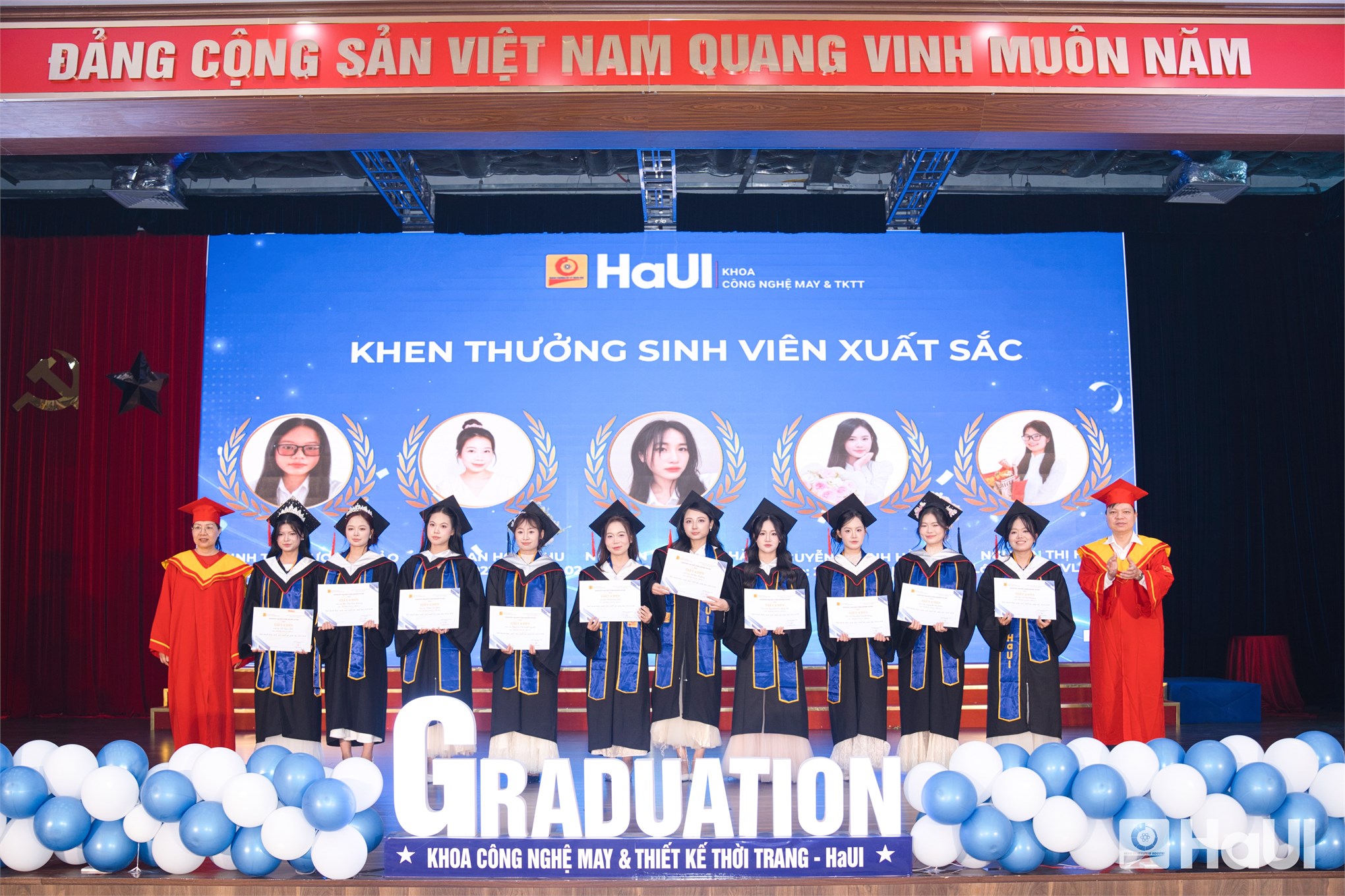 Đạo đức nghề nghiệp, tinh thần sáng tạo và khả năng thích ứng - hành trang của tân cử nhân Khoa May và Thiết kế thời trang, HaUI