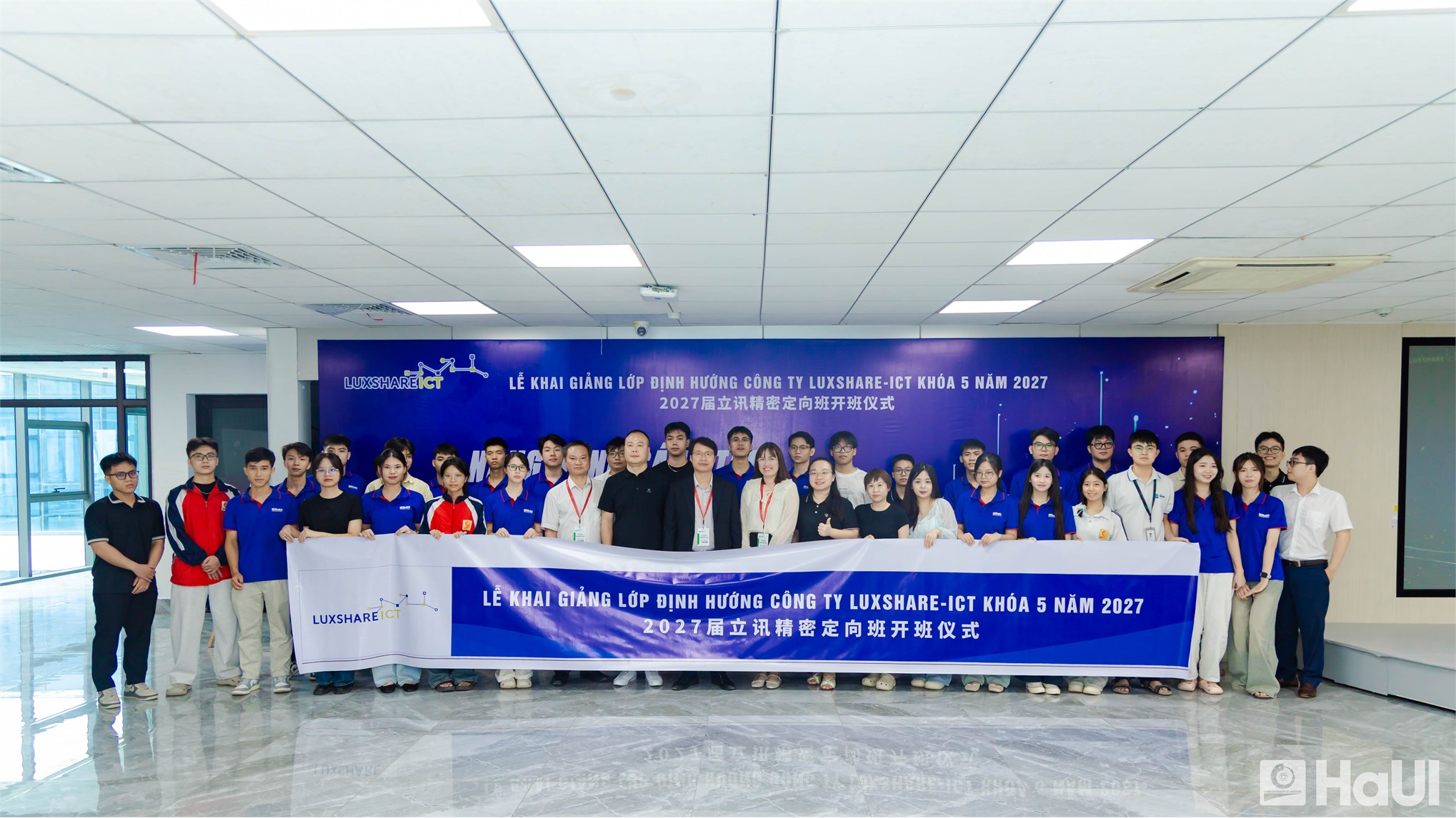 Từ lớp định hướng Luxshare đến cơ hội nghề nghiệp sớm cho sinh viên HaUI
