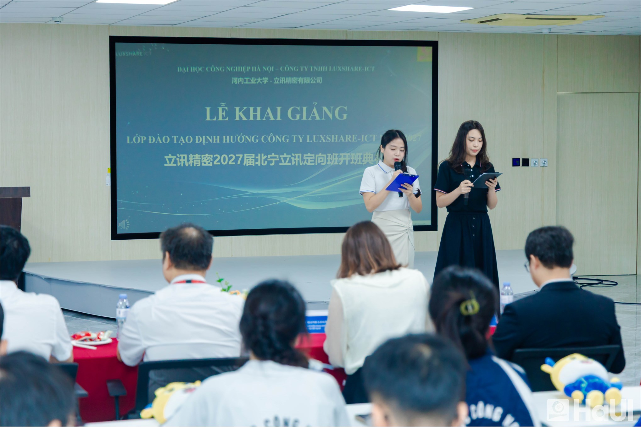 Từ lớp định hướng Luxshare đến cơ hội nghề nghiệp sớm cho sinh viên HaUI