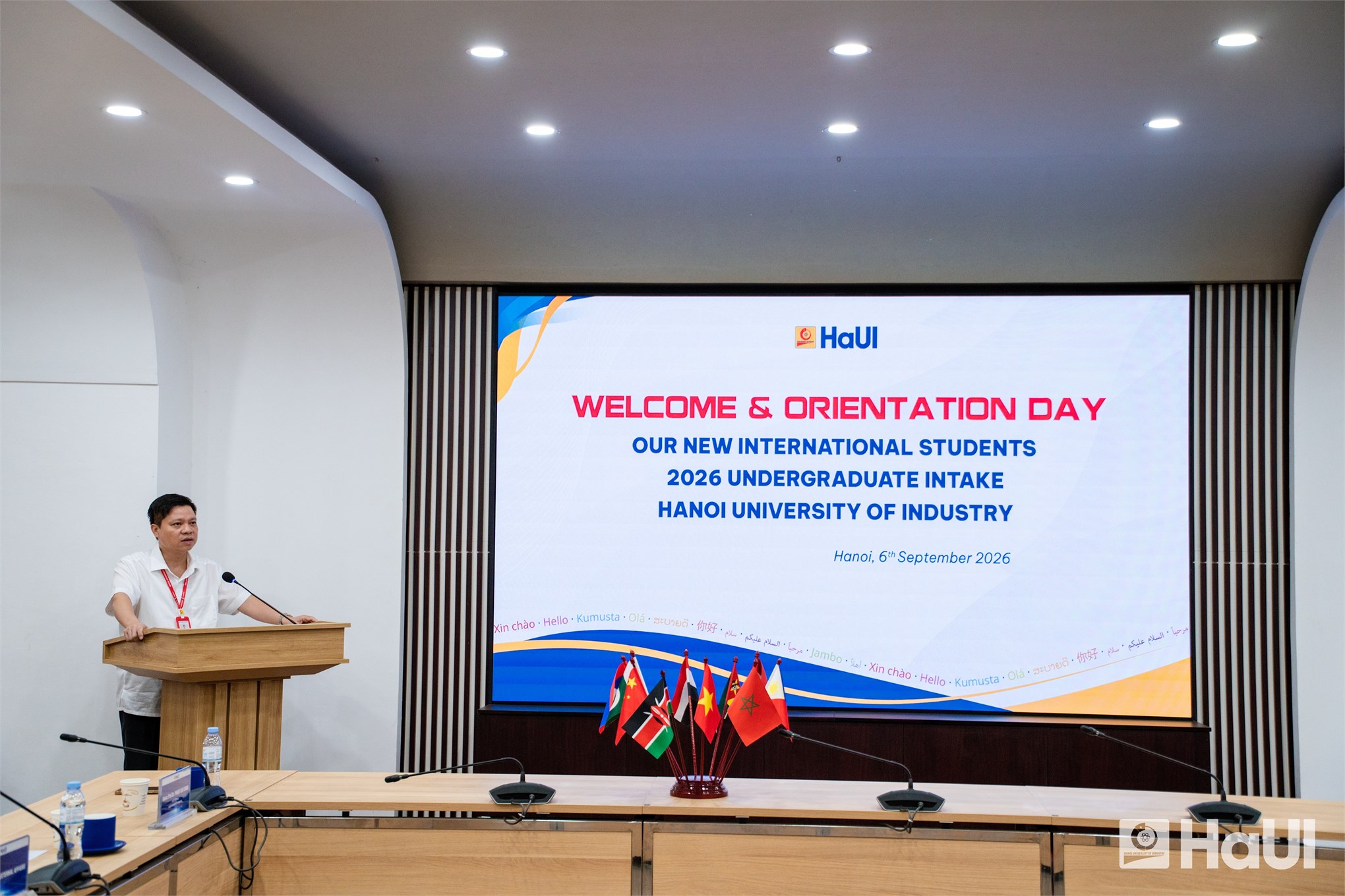 Sinh viên nhiều quốc gia lựa chọn học tập tại Đại học Công nghiệp Hà Nội