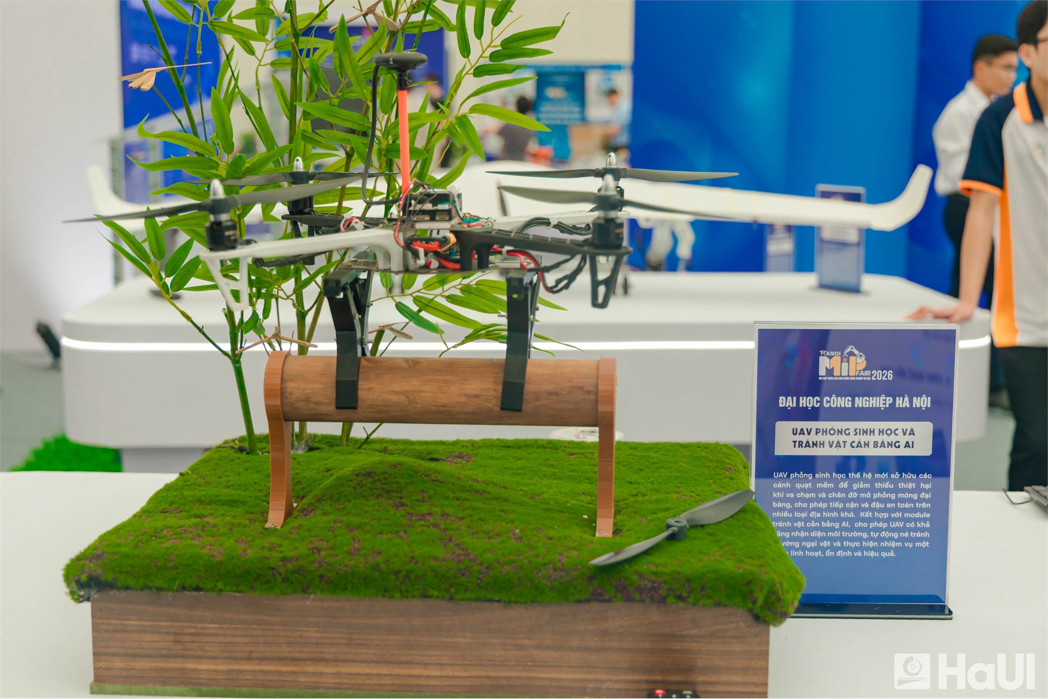 Dấu ấn khoa học công nghệ HaUI tại Hanoi MIP Fair 2026