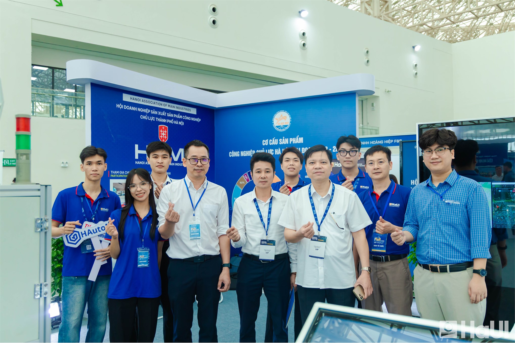 Dấu ấn khoa học công nghệ HaUI tại Hanoi MIP Fair 2026