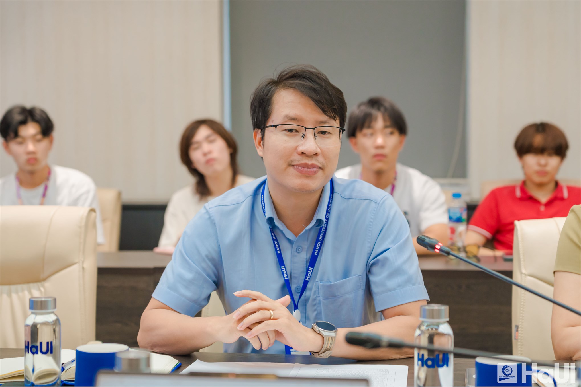 Sinh viên Đại học Kwansei Gakuin, Đại học Thương mại giao lưu, trải nghiệm tại Đại học Công nghiệp Hà Nội