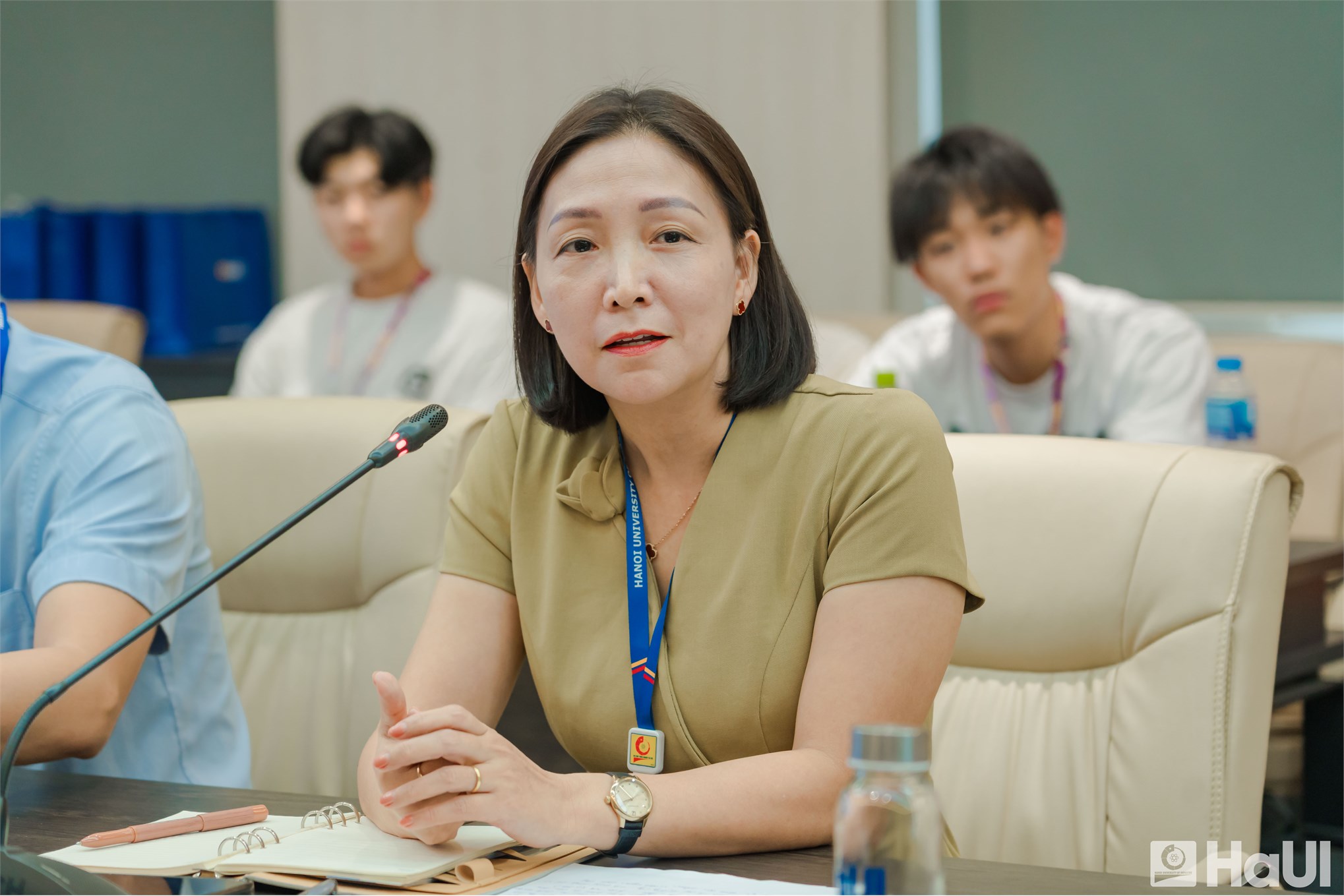 Sinh viên Đại học Kwansei Gakuin, Đại học Thương mại giao lưu, trải nghiệm tại Đại học Công nghiệp Hà Nội