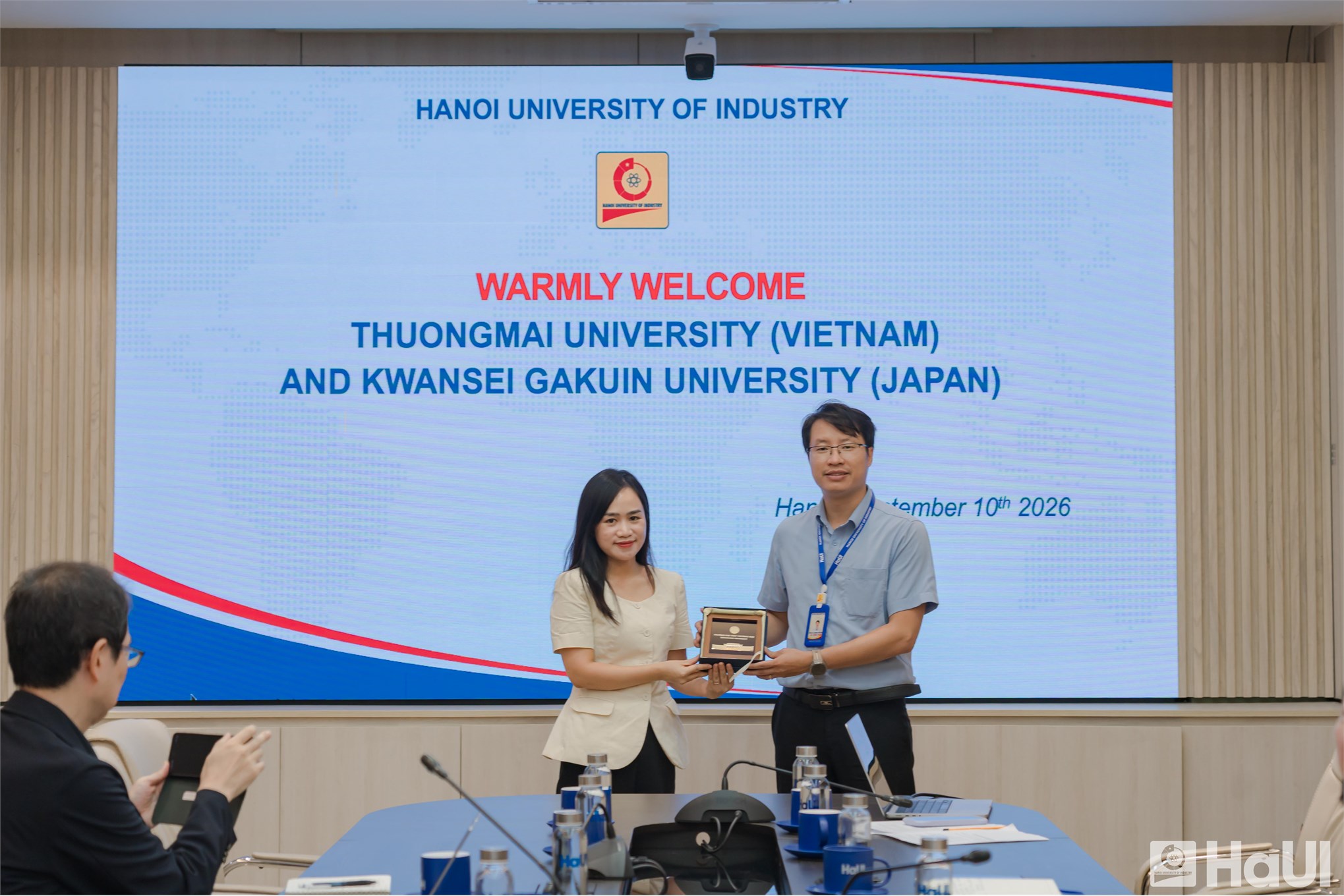 Sinh viên Đại học Kwansei Gakuin, Đại học Thương mại giao lưu, trải nghiệm tại Đại học Công nghiệp Hà Nội