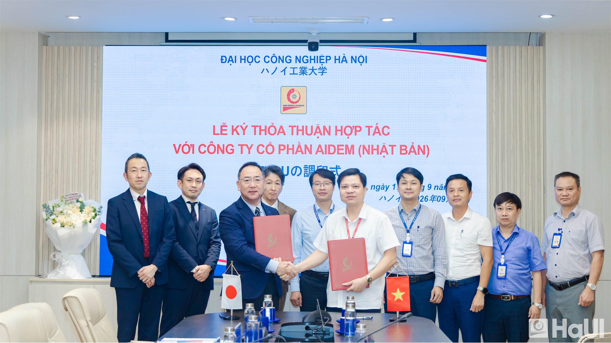 HaUI và AIDEM hợp tác đào tạo tiếng Nhật, mở rộng cơ hội nghề nghiệp cho sinh viên