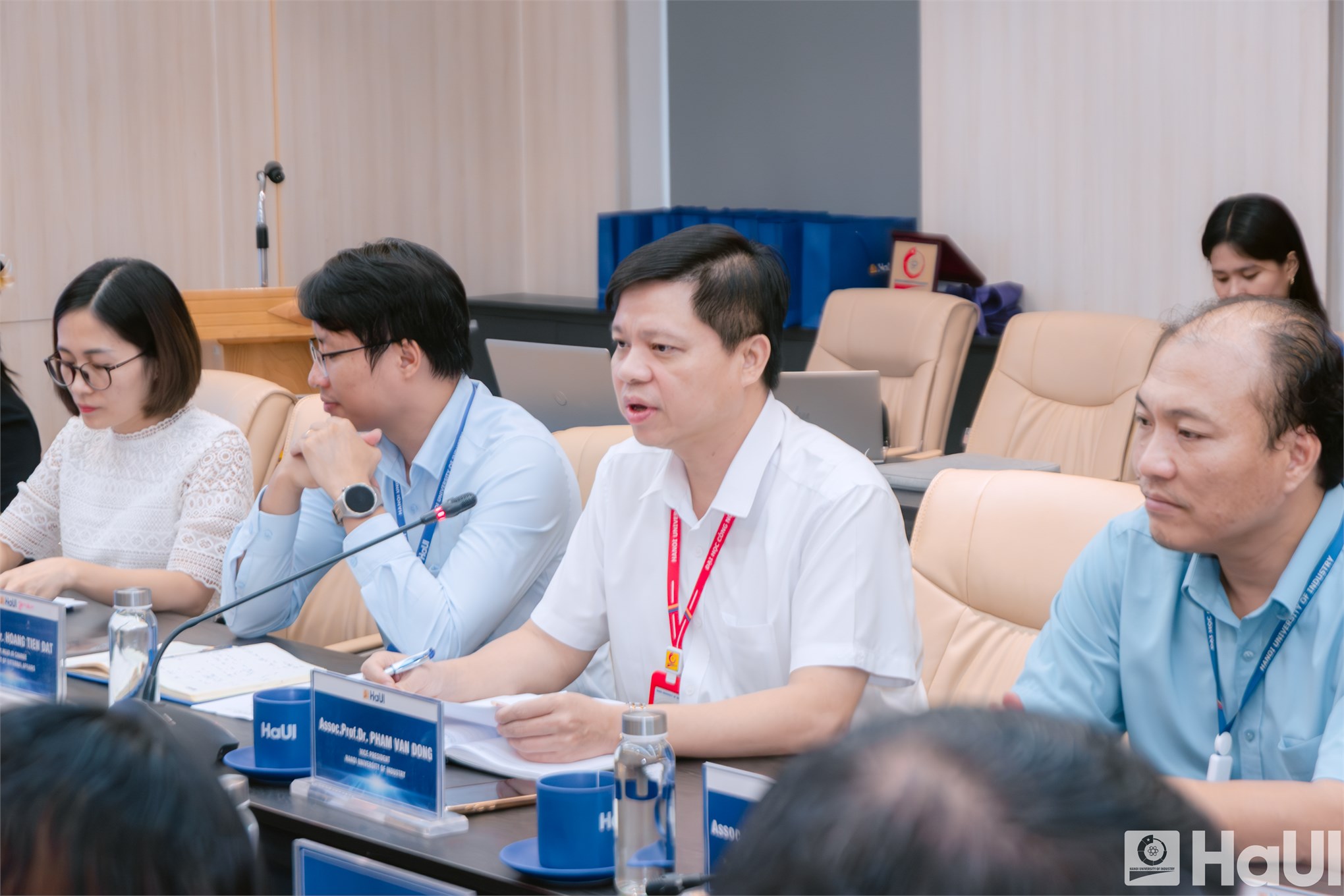 Đại học Công nghiệp Hà Nội tiếp và làm việc với Trường Cao đẳng Leon Guinto, Philippines