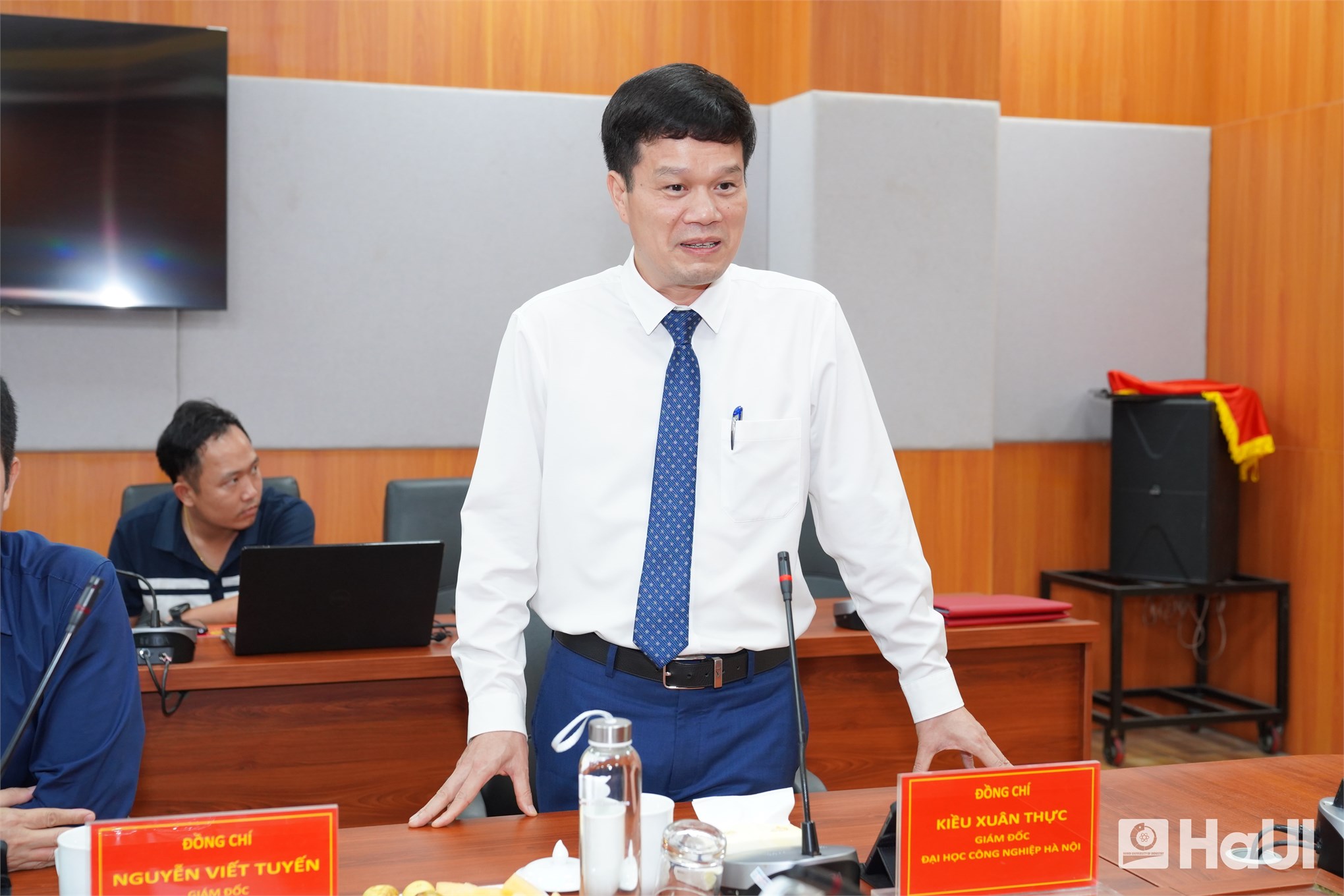 Đại học Công nghiệp Hà Nội ký kết hợp tác toàn diện với Học viện Kỹ thuật và Công nghệ an ninh