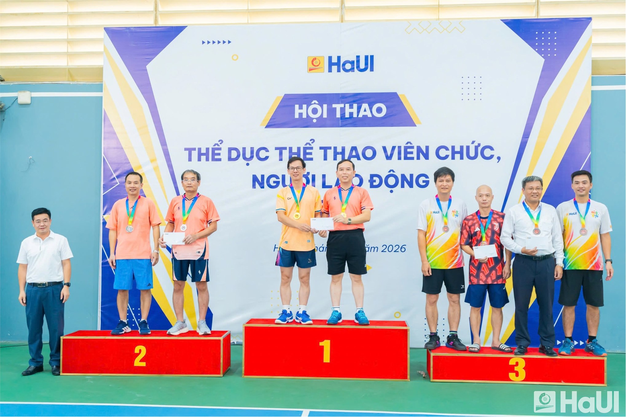 Hội thao HaUI 2026: Sôi nổi tranh tài, gắn kết tập thể