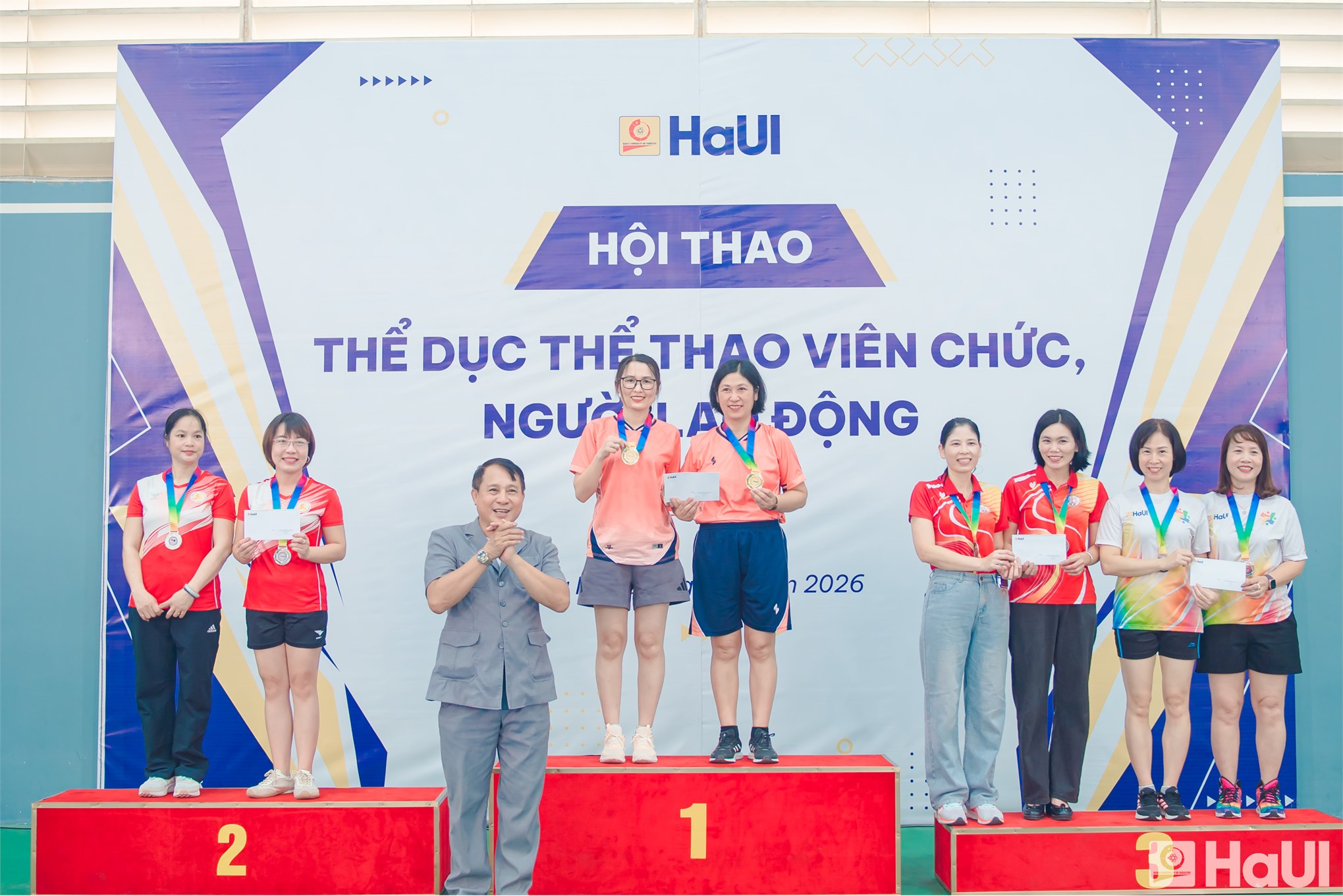 Hội thao HaUI 2026: Sôi nổi tranh tài, gắn kết tập thể
