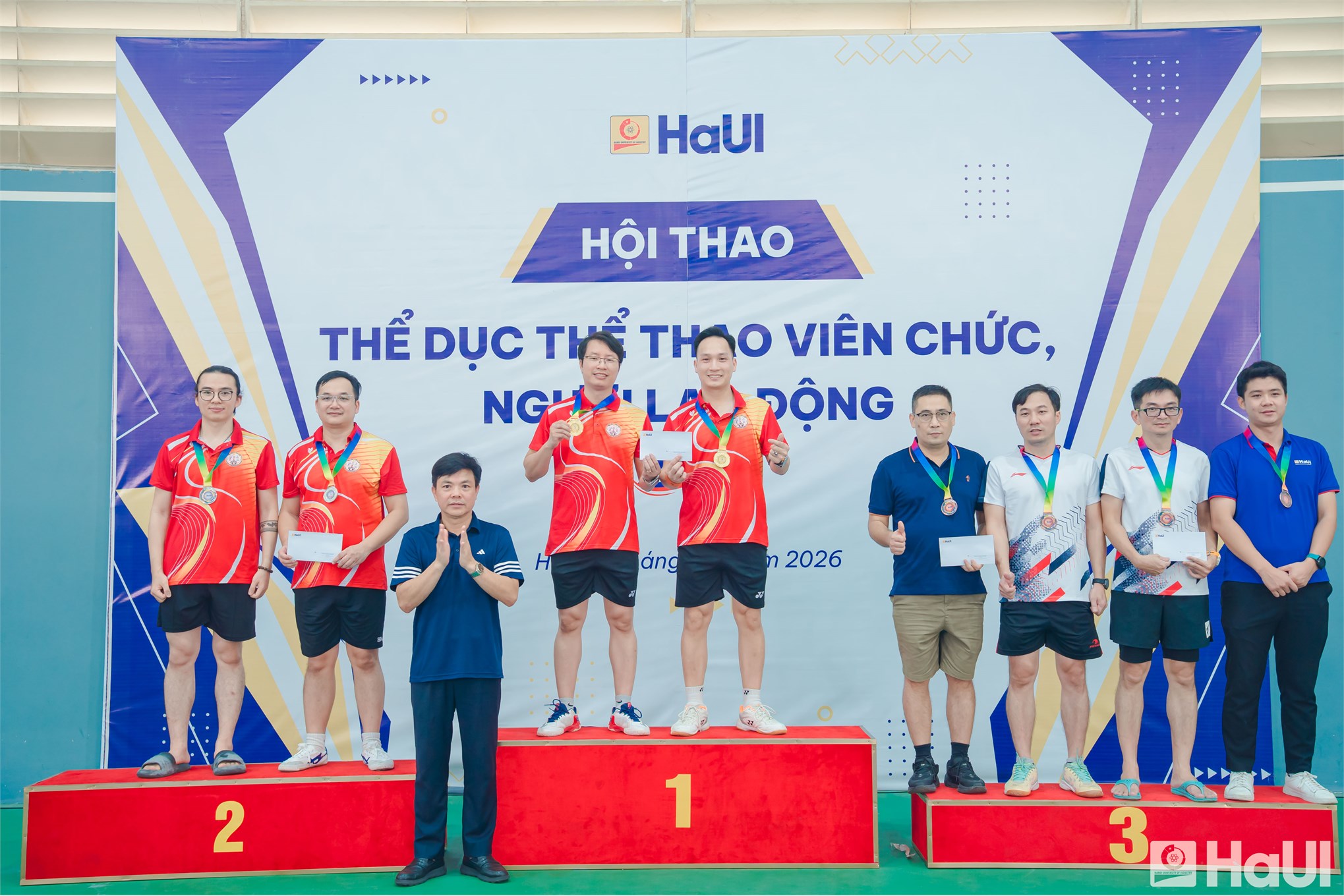 Hội thao HaUI 2026: Sôi nổi tranh tài, gắn kết tập thể