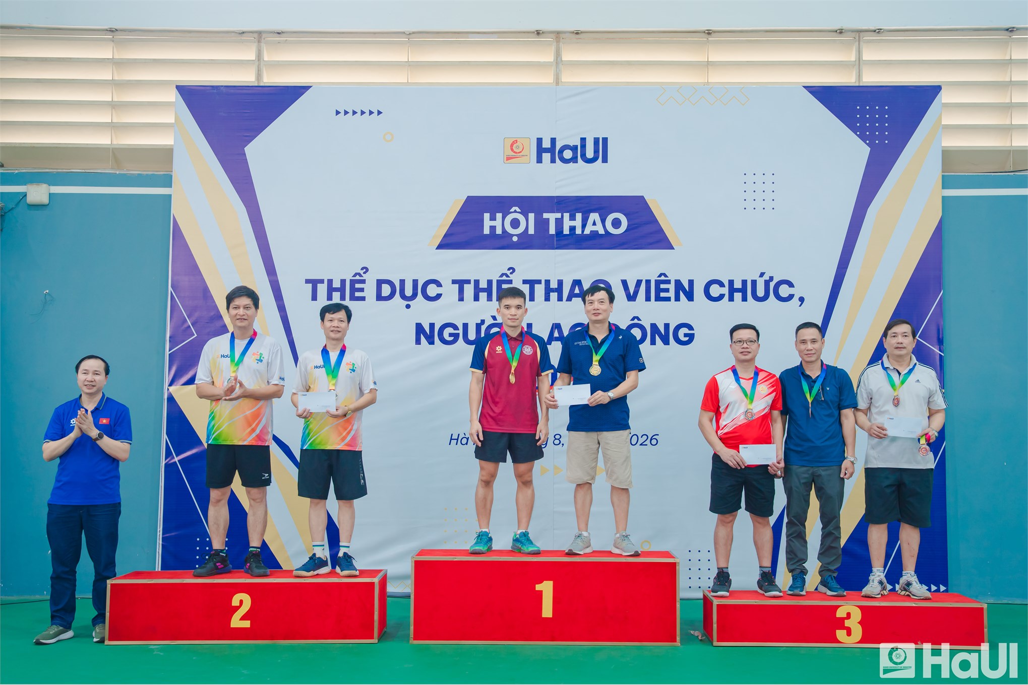Hội thao HaUI 2026: Sôi nổi tranh tài, gắn kết tập thể