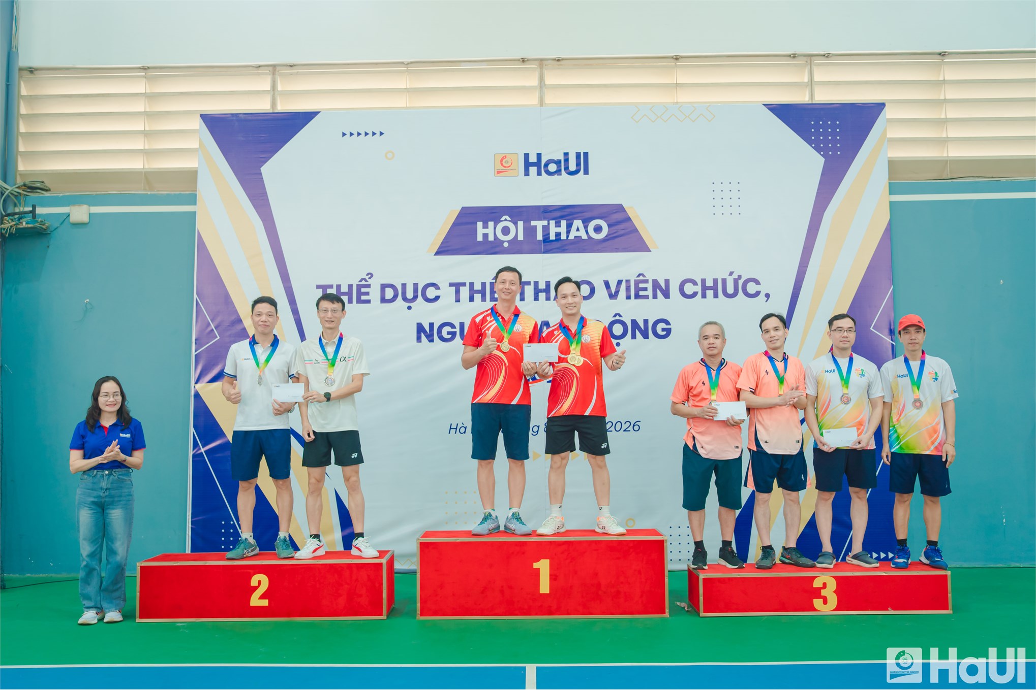 Hội thao HaUI 2026: Sôi nổi tranh tài, gắn kết tập thể