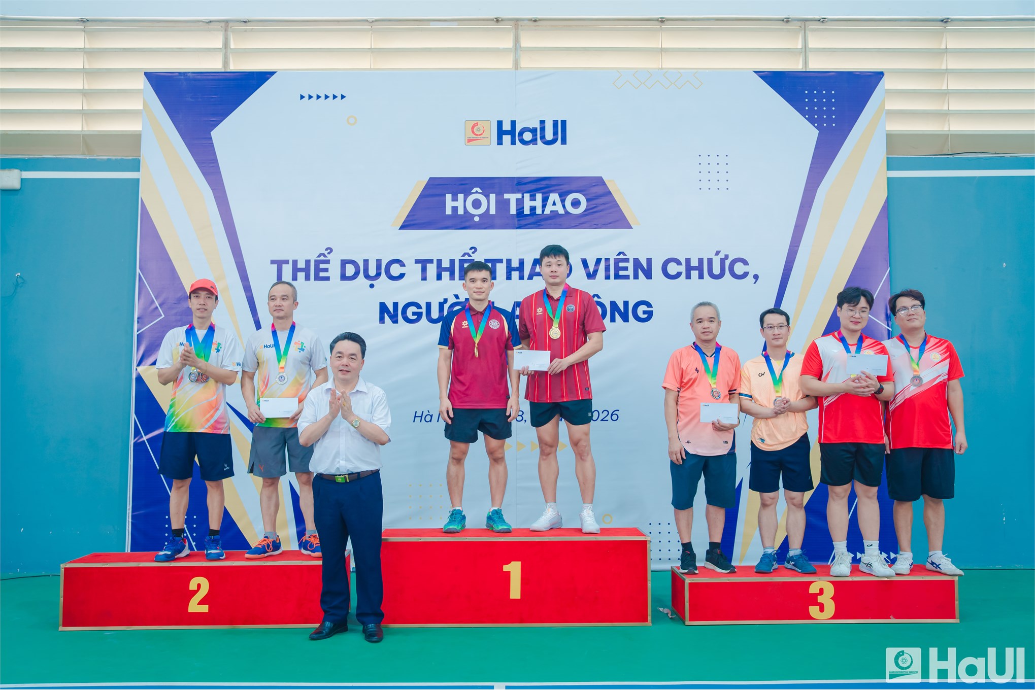 Hội thao HaUI 2026: Sôi nổi tranh tài, gắn kết tập thể