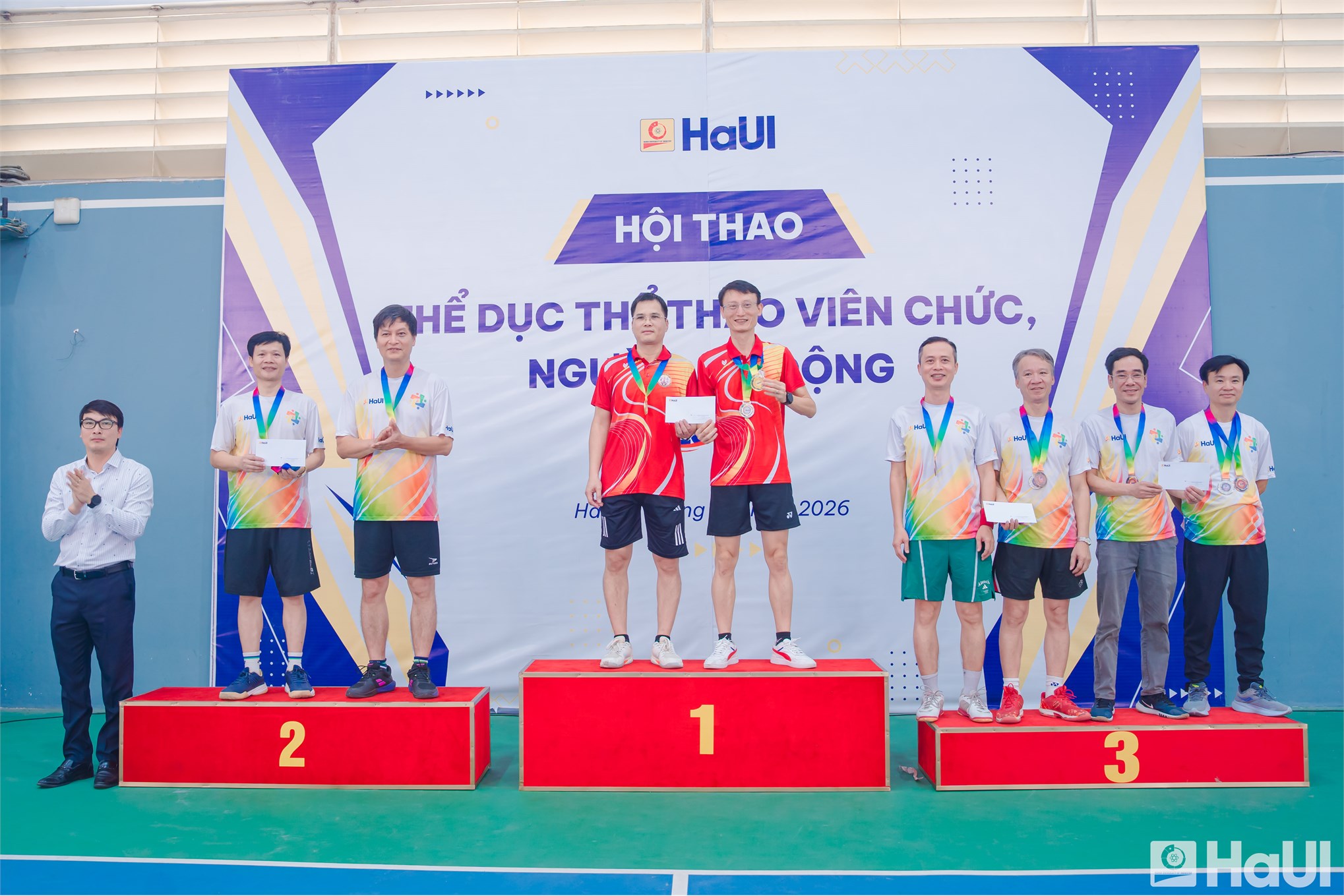 Hội thao HaUI 2026: Sôi nổi tranh tài, gắn kết tập thể