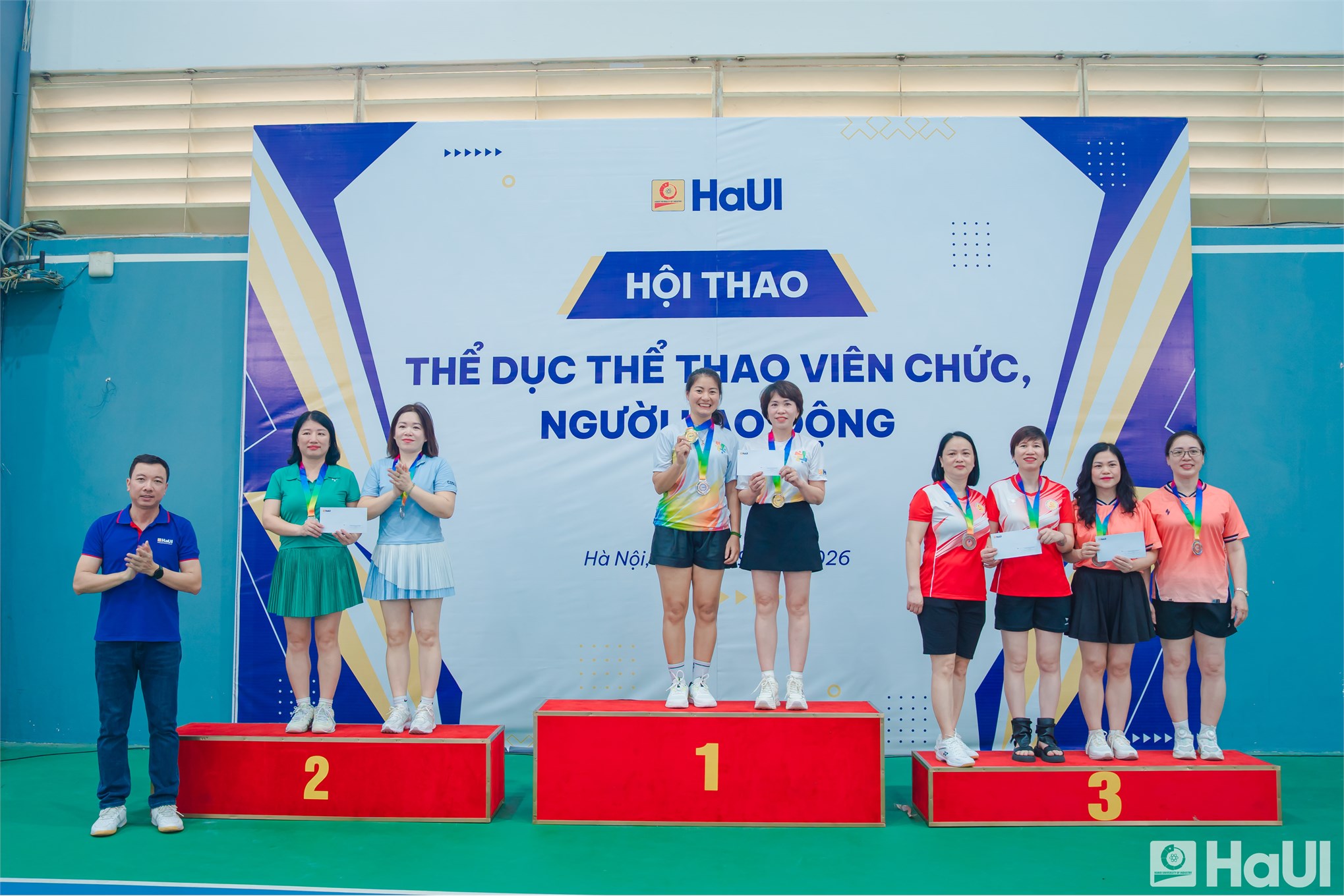 Hội thao HaUI 2026: Sôi nổi tranh tài, gắn kết tập thể
