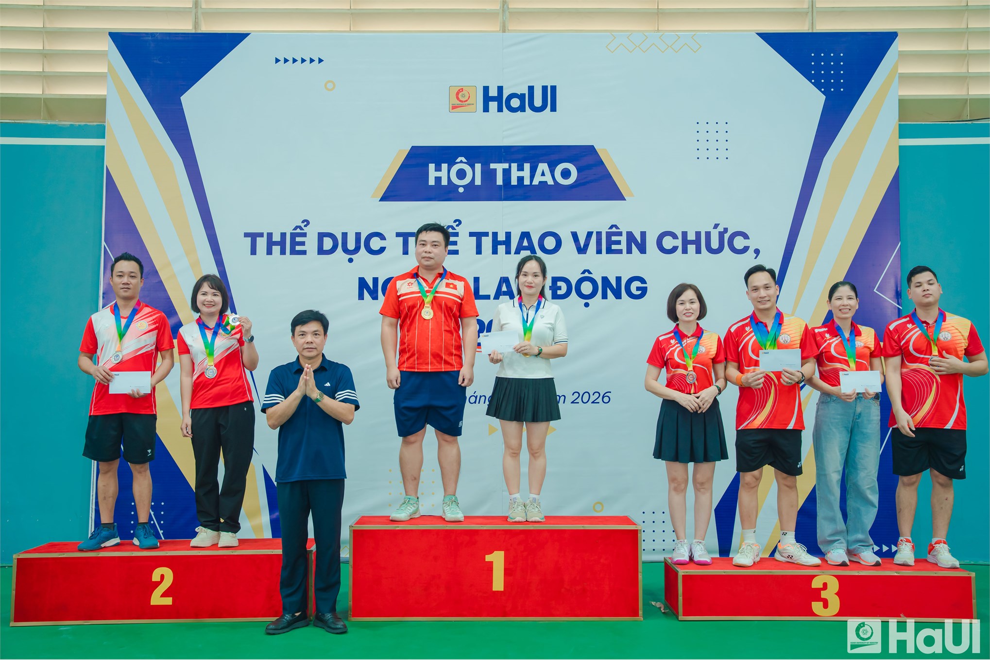 Hội thao HaUI 2026: Sôi nổi tranh tài, gắn kết tập thể