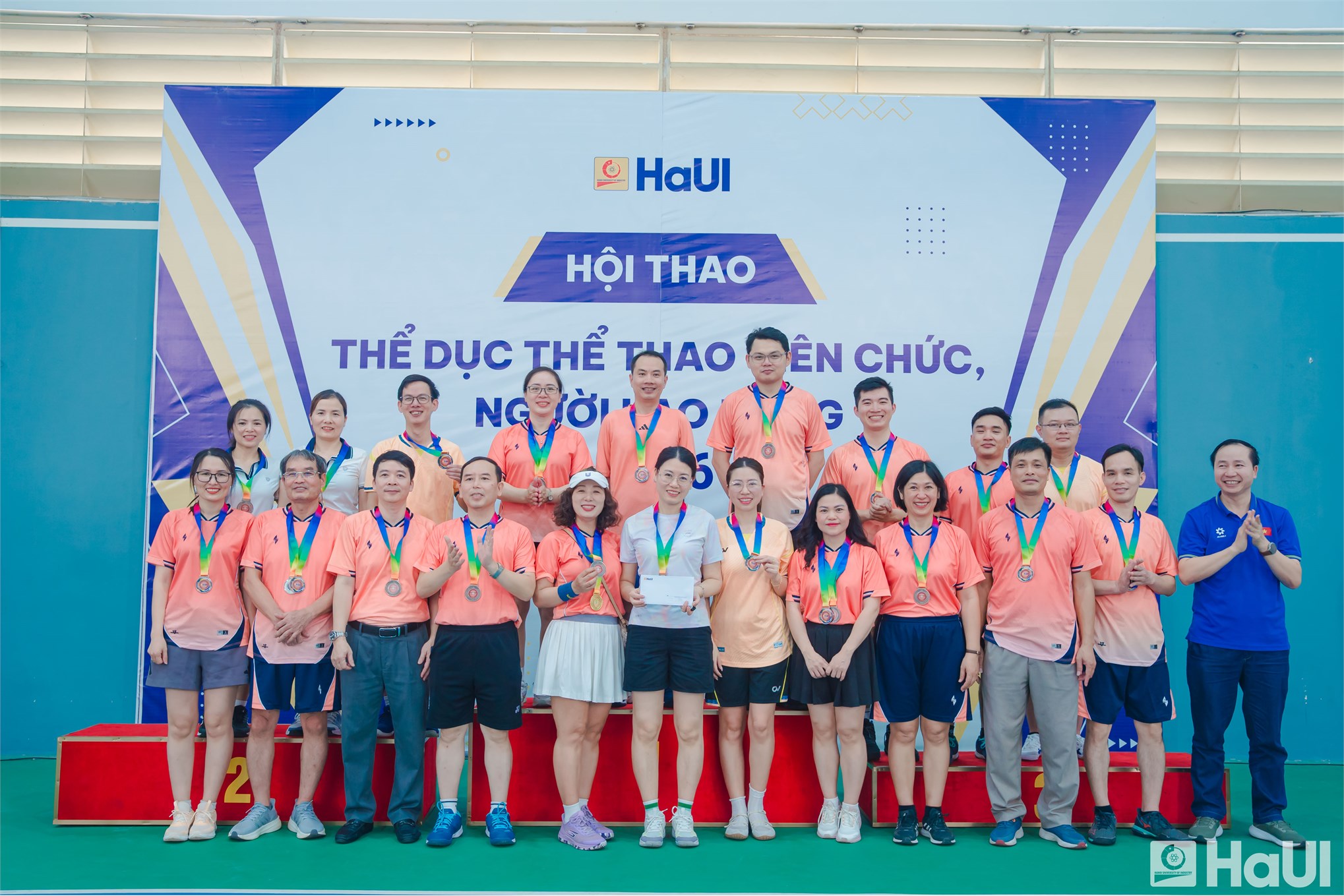 Hội thao HaUI 2026: Sôi nổi tranh tài, gắn kết tập thể