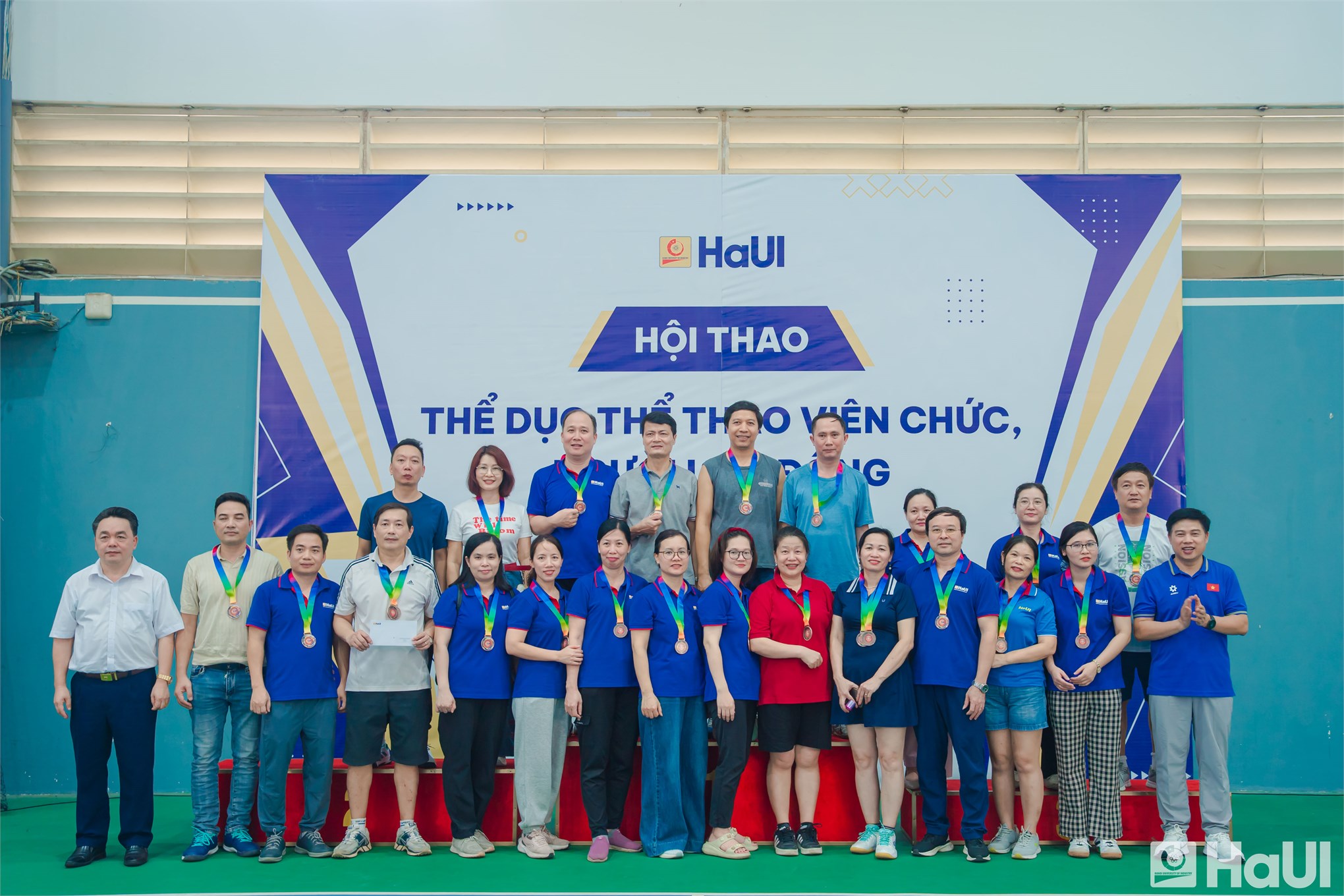 Hội thao HaUI 2026: Sôi nổi tranh tài, gắn kết tập thể