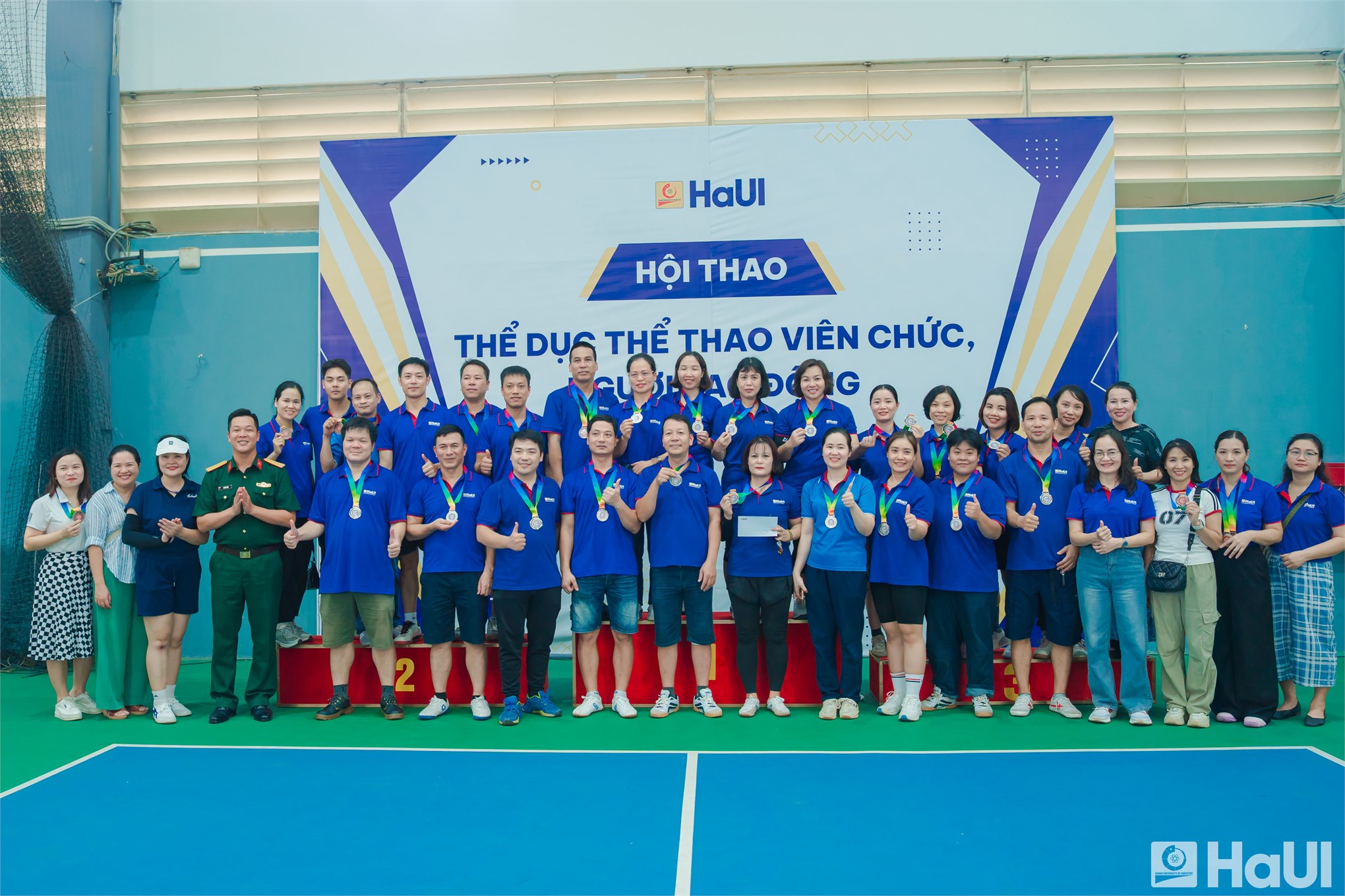 Hội thao HaUI 2026: Sôi nổi tranh tài, gắn kết tập thể