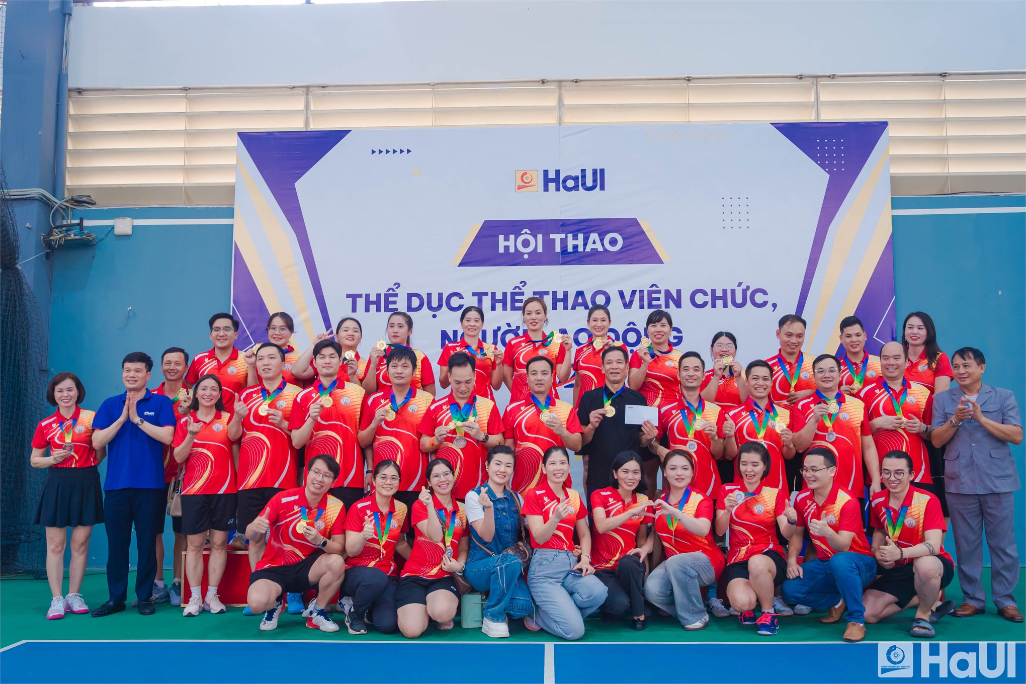 Hội thao HaUI 2026: Sôi nổi tranh tài, gắn kết tập thể