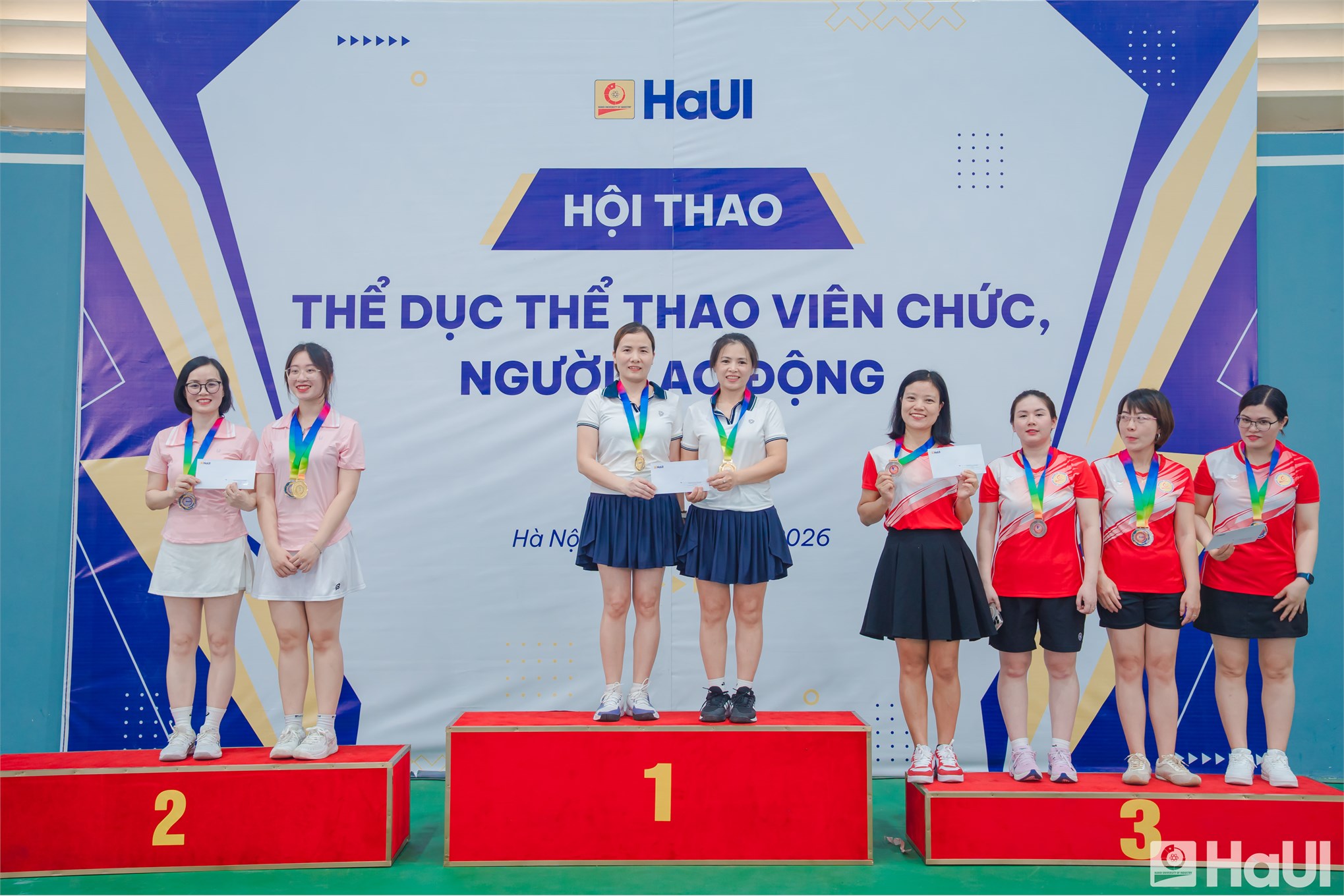 Hội thao HaUI 2026: Sôi nổi tranh tài, gắn kết tập thể