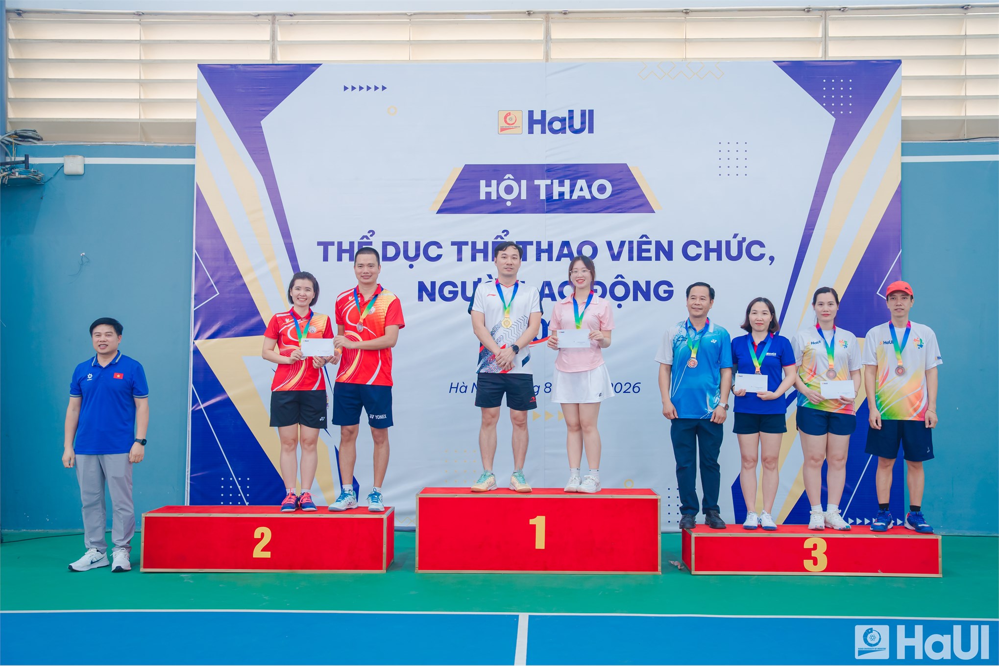 Hội thao HaUI 2026: Lan tỏa tinh thần thể thao, bồi đắp sức mạnh đoàn kết tập thể