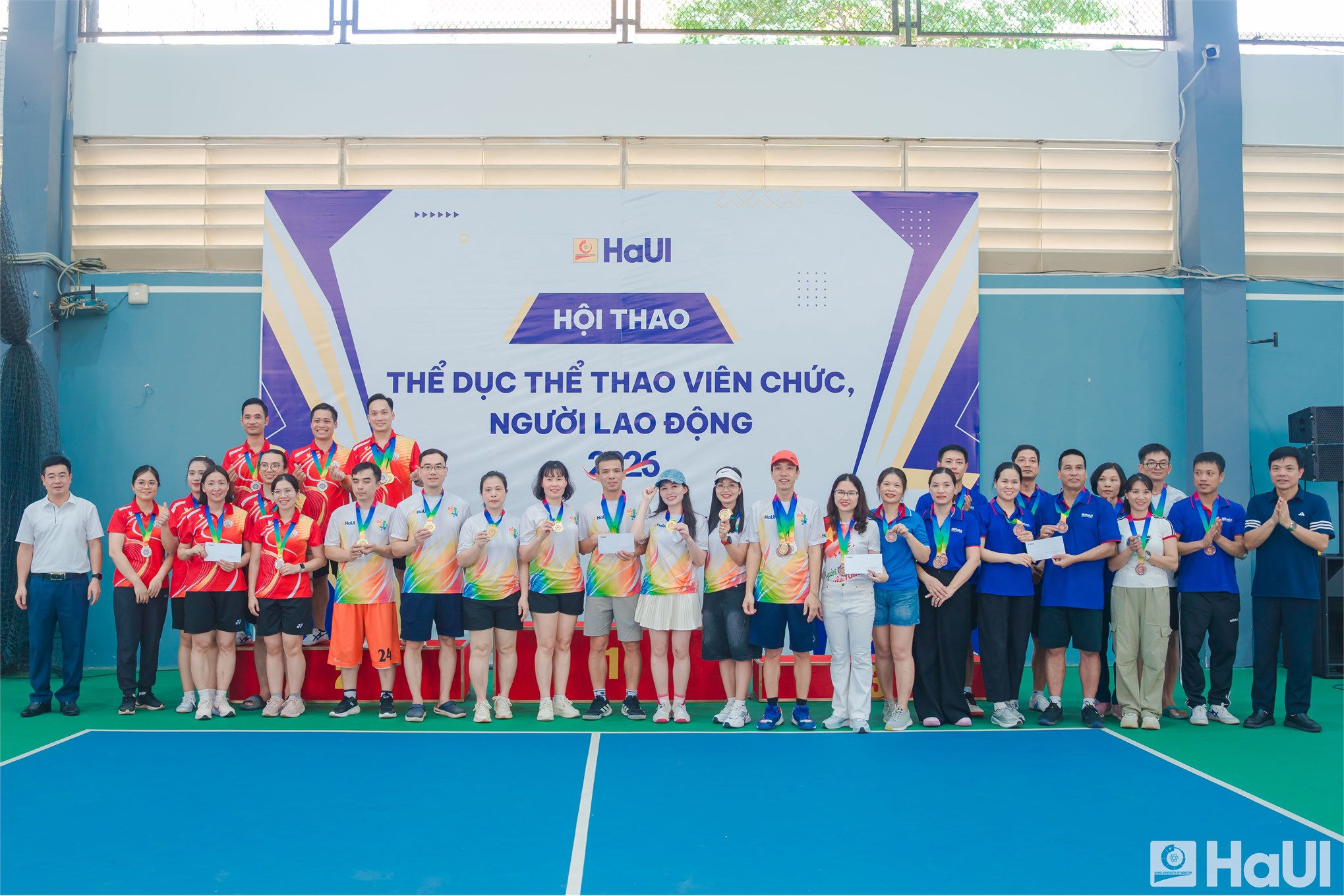 Hội thao HaUI 2026: Lan tỏa tinh thần thể thao, bồi đắp sức mạnh đoàn kết tập thể