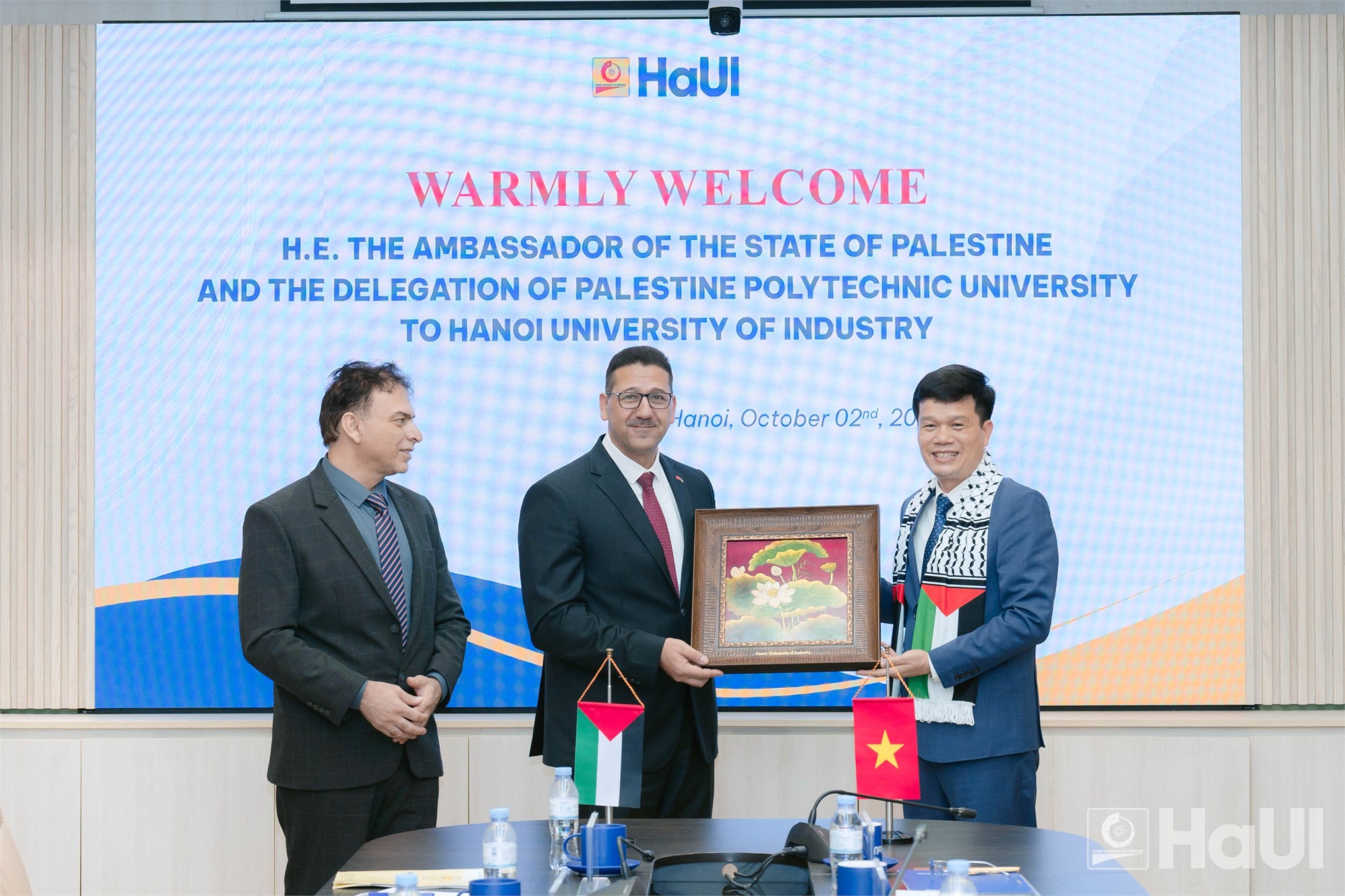 Đại học Công nghiệp Hà Nội mở rộng kết nối giáo dục và học thuật với Palestine