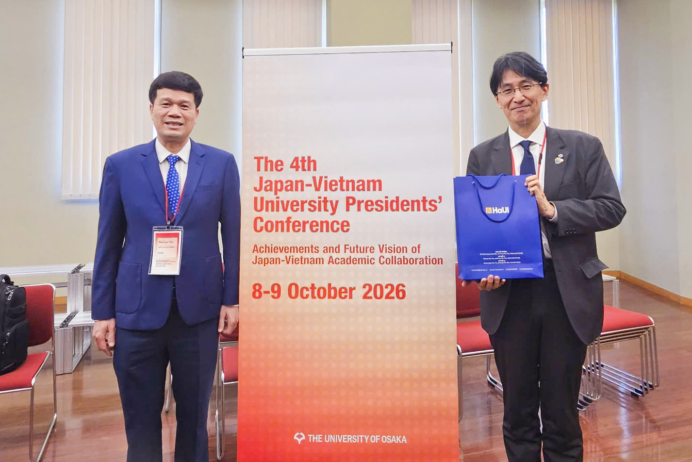 Giám đốc Đại học Công nghiệp Hà Nội tham dự Hội nghị Hiệu trưởng các trường đại học Việt Nam - Nhật Bản lần thứ tư