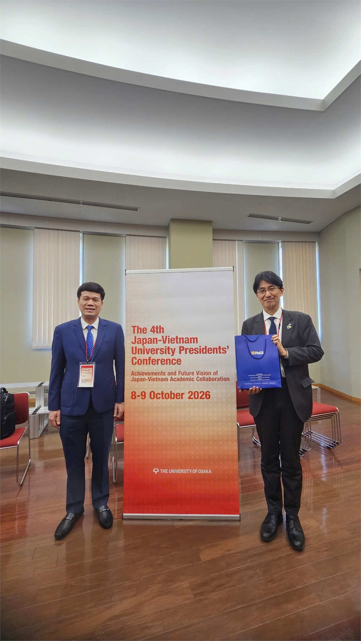 Giám đốc Đại học Công nghiệp Hà Nội tham dự Hội nghị Hiệu trưởng các trường đại học Việt Nam - Nhật Bản lần thứ tư