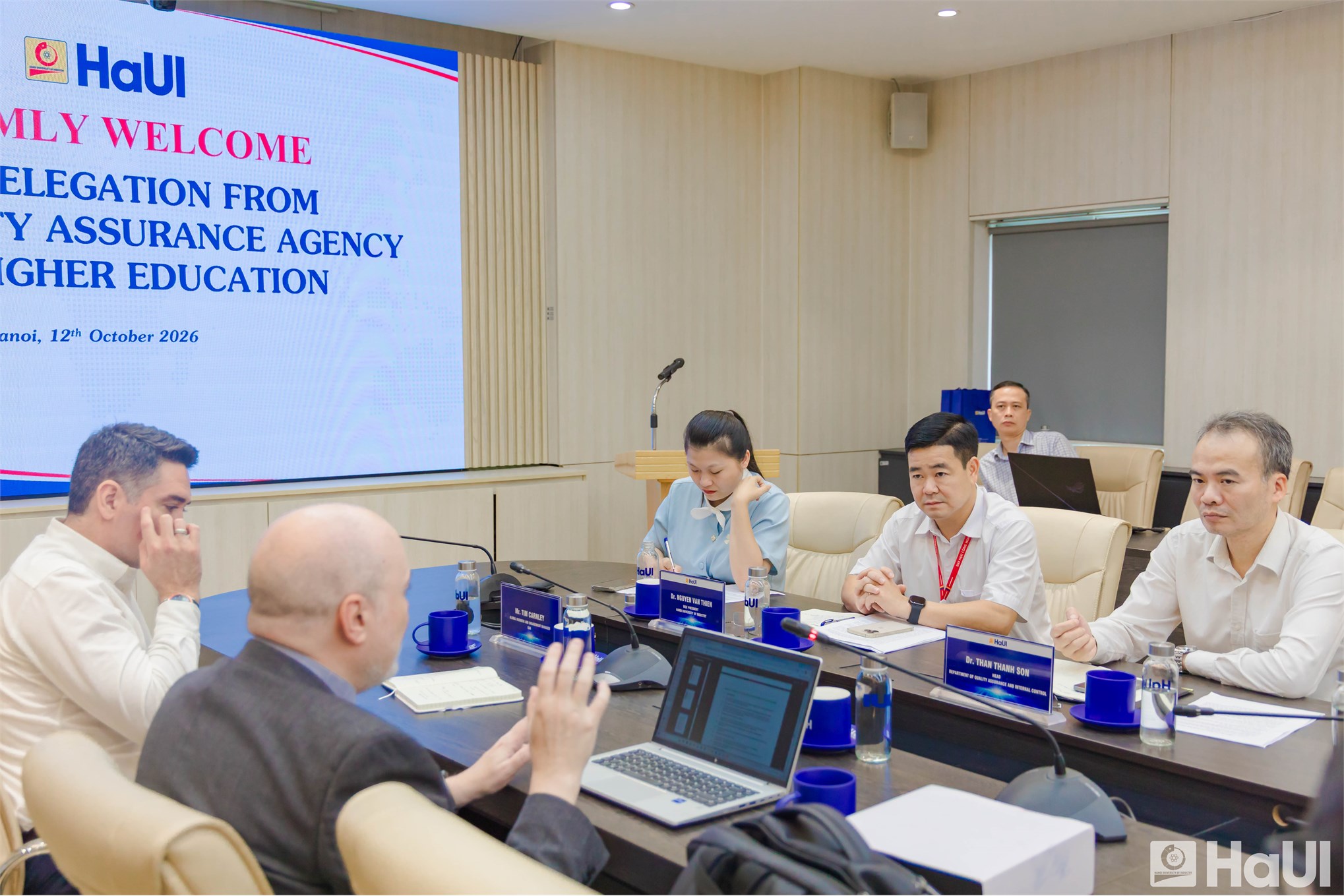 Đại học Công nghiệp Hà Nội thúc đẩy kiểm định chất lượng quốc tế cùng QAA (Vương quốc Anh)