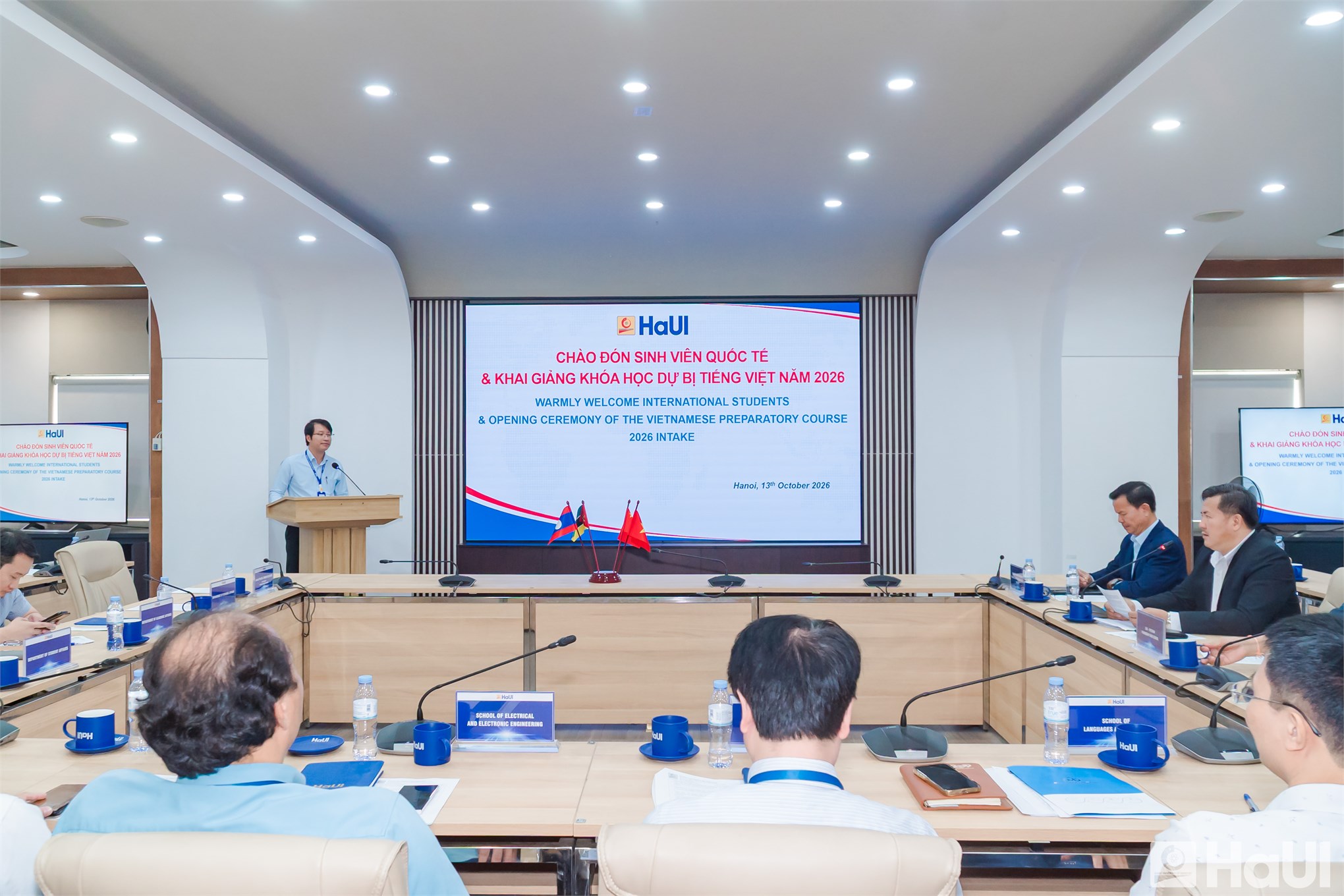 Đại học Công nghiệp Hà Nội đón 50 tân sinh viên quốc tế đến học tập