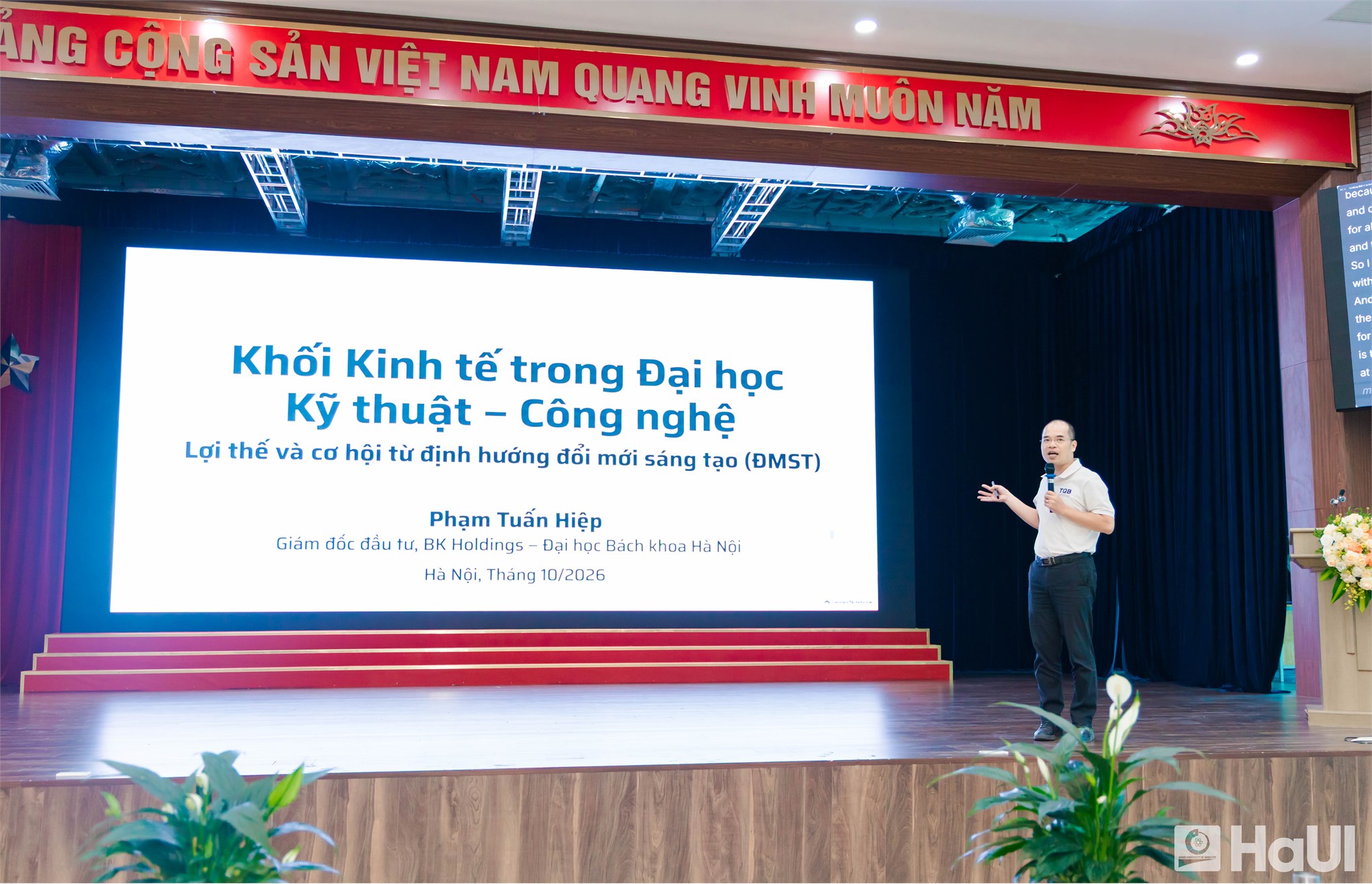 Trường Kinh tế, Đại học Công nghiệp Hà Nội ra mắt Không gian Đổi mới sáng tạo và Khởi nghiệp