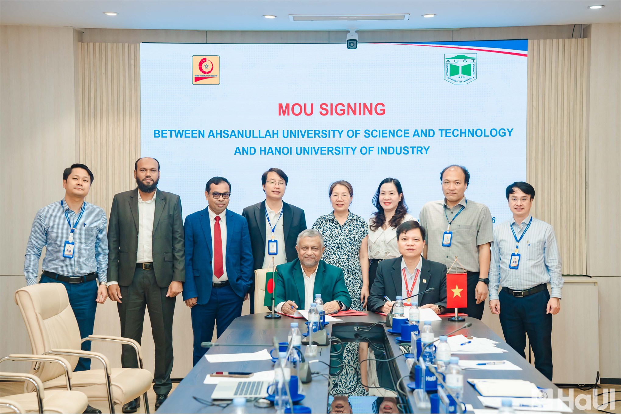 Đại học Công nghiệp Hà Nội ký kết hợp tác với Đại học Khoa học và Công nghệ Ahsanullah (Bangladesh)