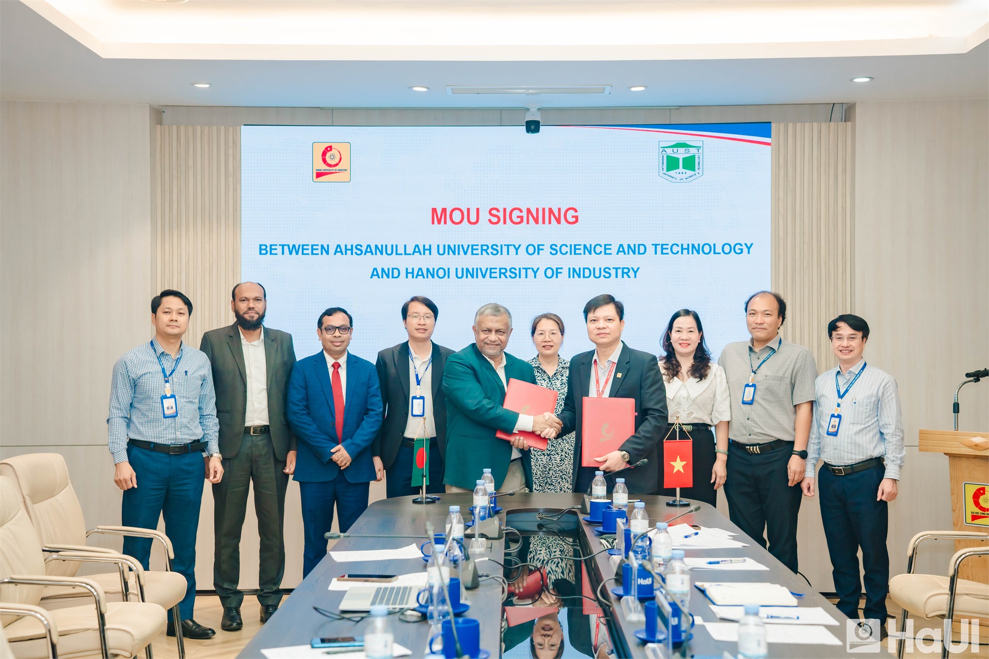 Đại học Công nghiệp Hà Nội ký kết hợp tác với Đại học Khoa học và Công nghệ Ahsanullah (Bangladesh)
