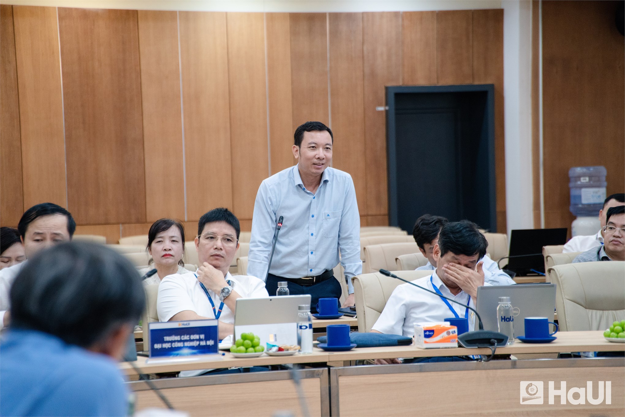 Đại học Công nghiệp Hà Nội chia sẻ mô hình đại học thông minh và kinh nghiệm chuyển đổi số với Học viện Quản lý Giáo dục