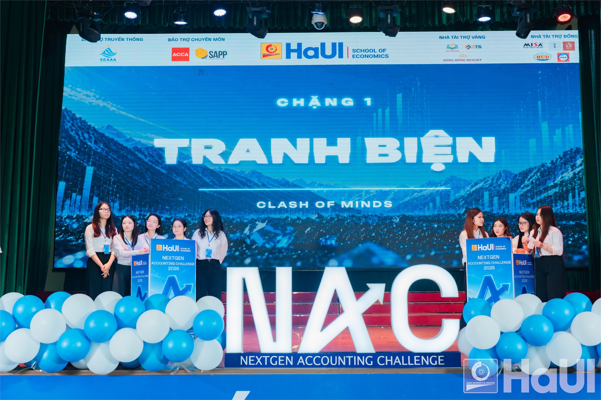 NextGen Accounting Challenge 2026 mùa đầu tiên: 74 đội thi, 24 trường và dấu ấn một sân chơi học thuật mới