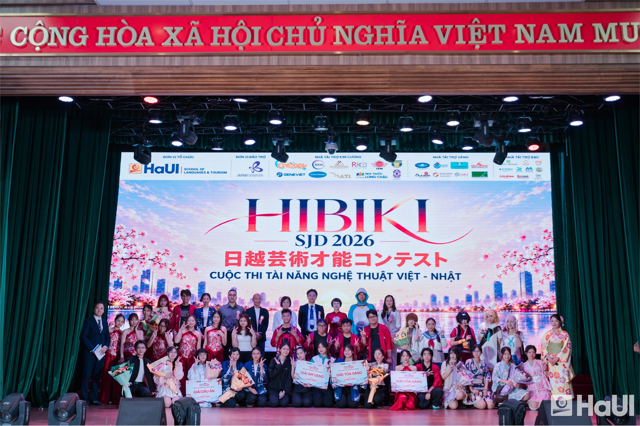 Sắc màu văn hóa và tinh thần đổi mới sáng tạo từ Ngày hội SJD 2026 tại Đại học Công nghiệp Hà Nội