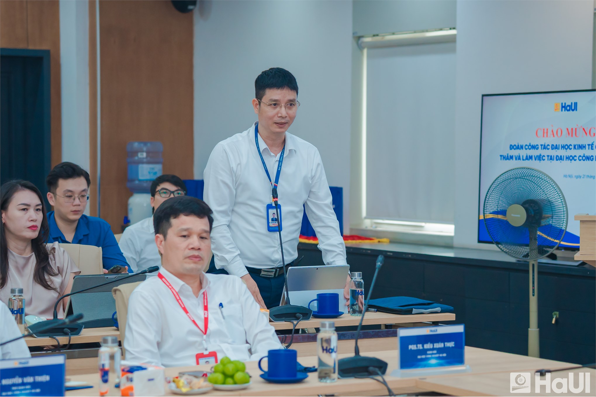 Đại học Công nghiệp Hà Nội và Đại học Kinh tế Quốc dân trao đổi kinh nghiệm quản trị đại học và chuyển đổi số