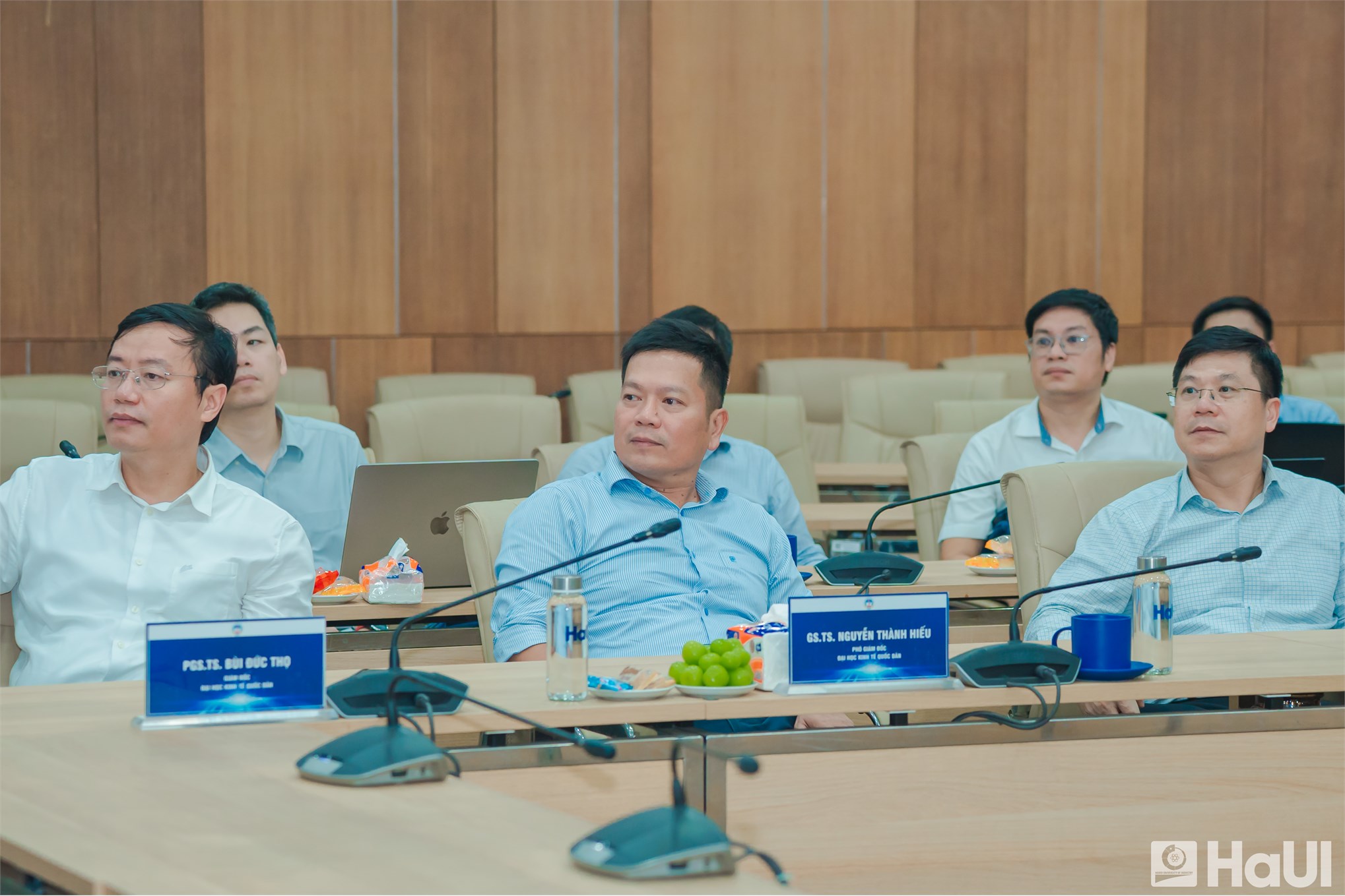 Đại học Công nghiệp Hà Nội và Đại học Kinh tế Quốc dân trao đổi kinh nghiệm quản trị đại học và chuyển đổi số
