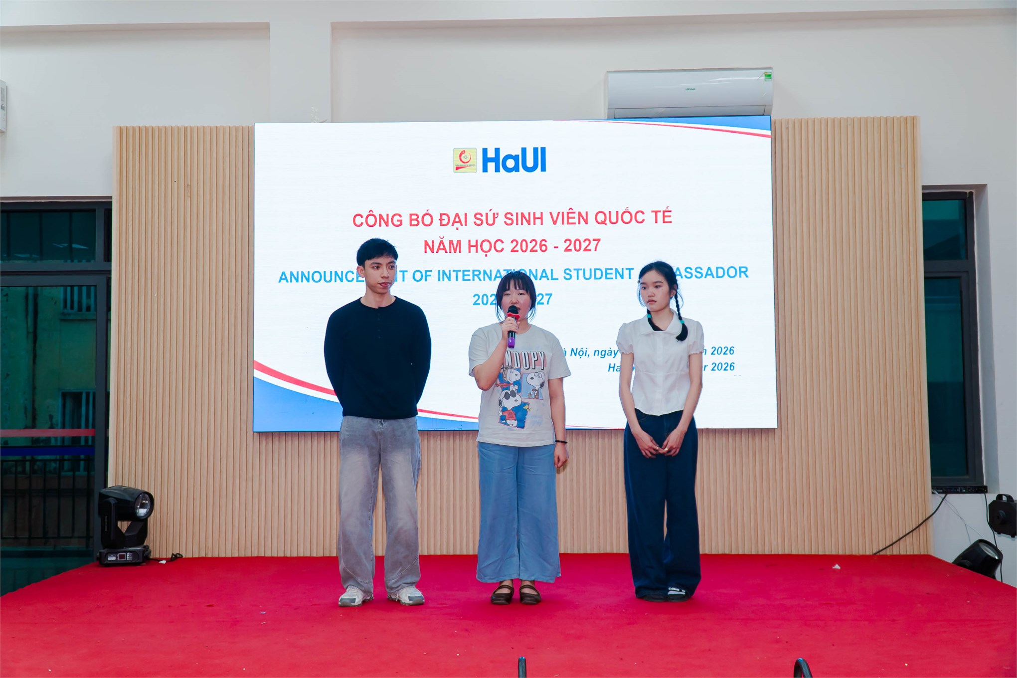 Sắc màu văn hóa hội tụ tại HaUI: Ra mắt Đại sứ sinh viên quốc tế năm học 2026 - 2027