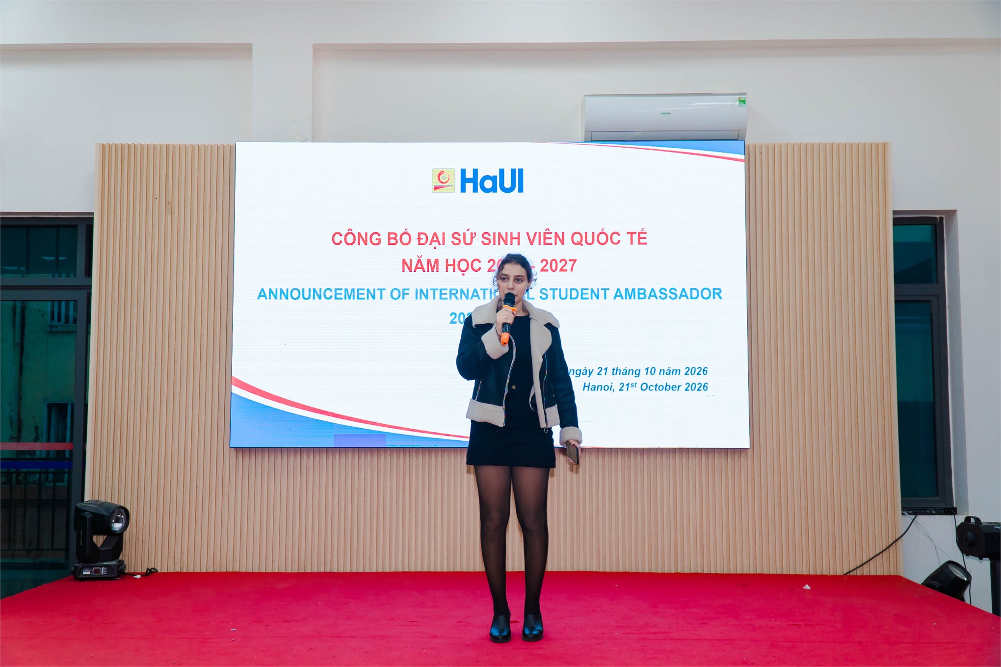 Sắc màu văn hóa hội tụ tại HaUI: Ra mắt Đại sứ sinh viên quốc tế năm học 2026 - 2027