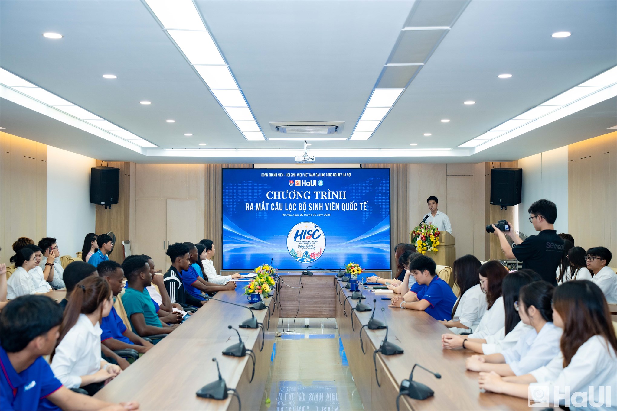 HaUI ra mắt Câu lạc bộ Sinh viên Quốc tế: Kết nối đa văn hóa, lan tỏa tinh thần hội nhập